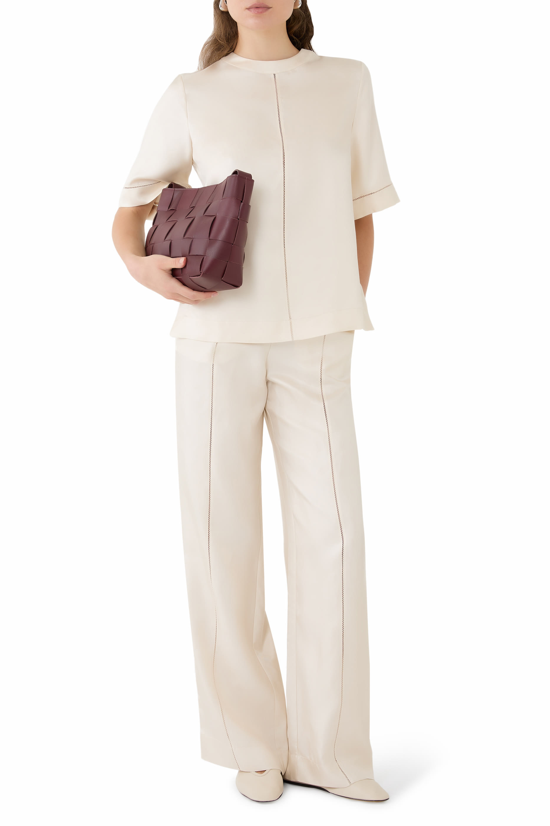 Havana Lace-Stitch Top