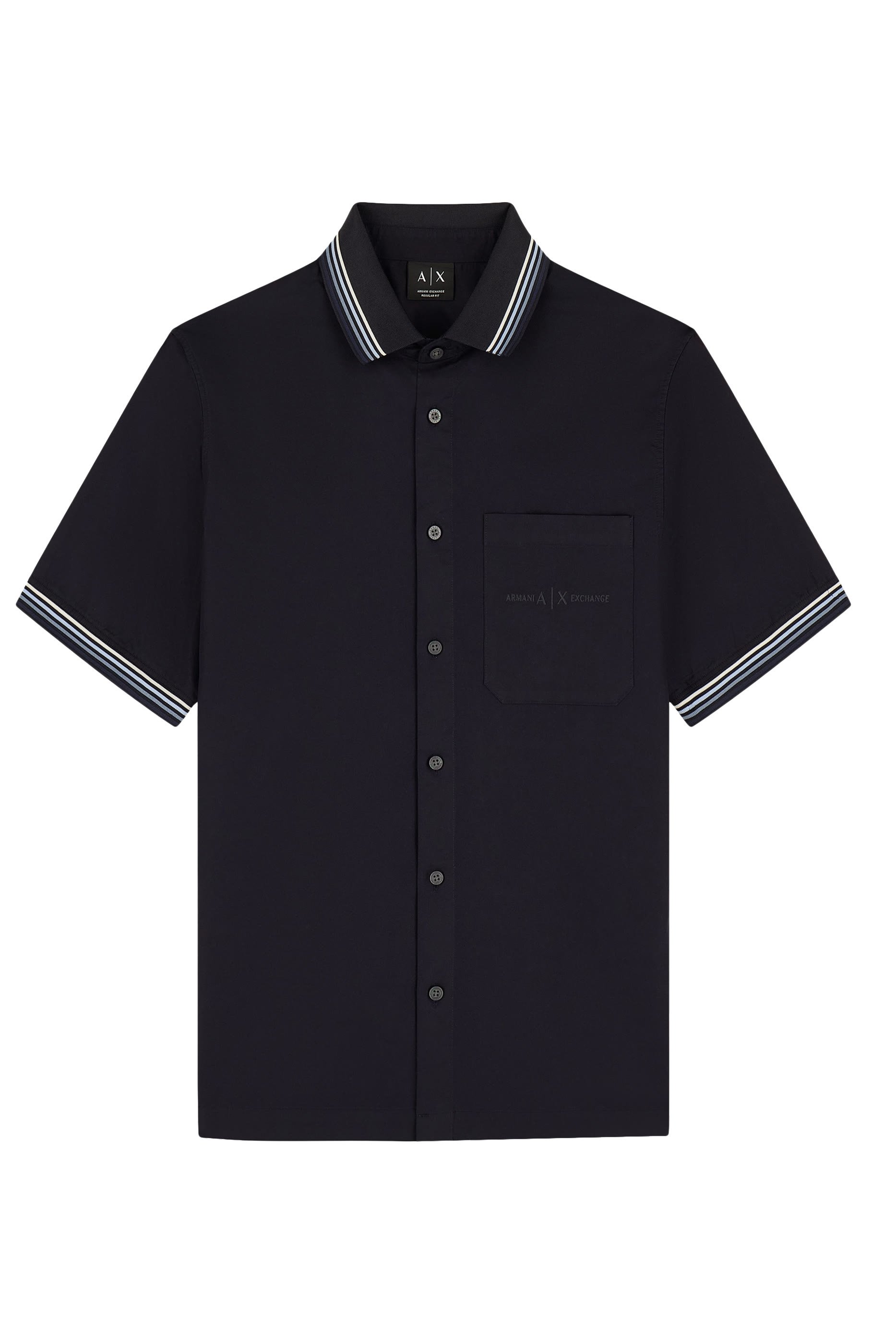 Logo Delicate Texture Casual Shirt