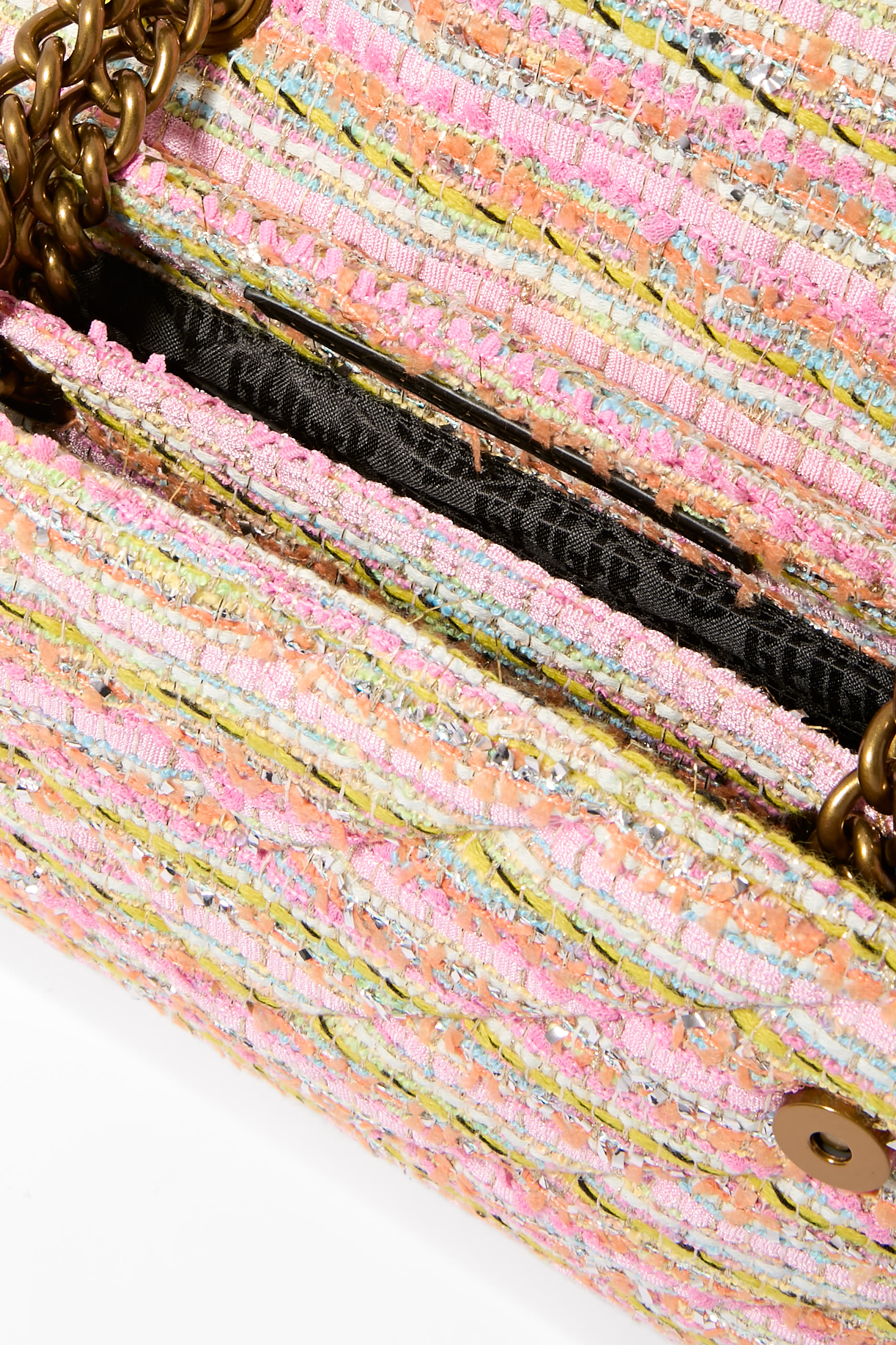 Classy Gold Shoulder Bag