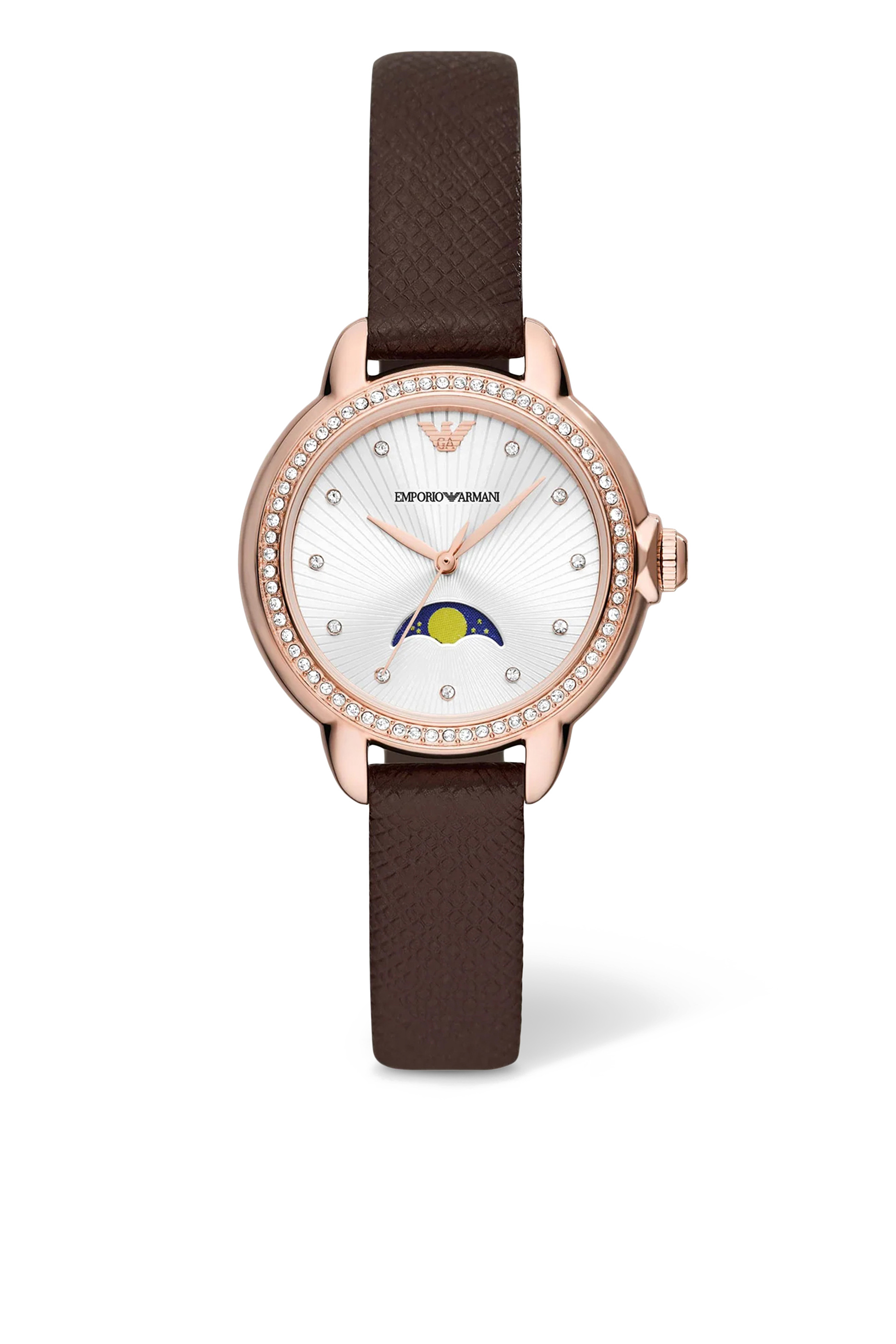 Mia 32mm Leather Watch
