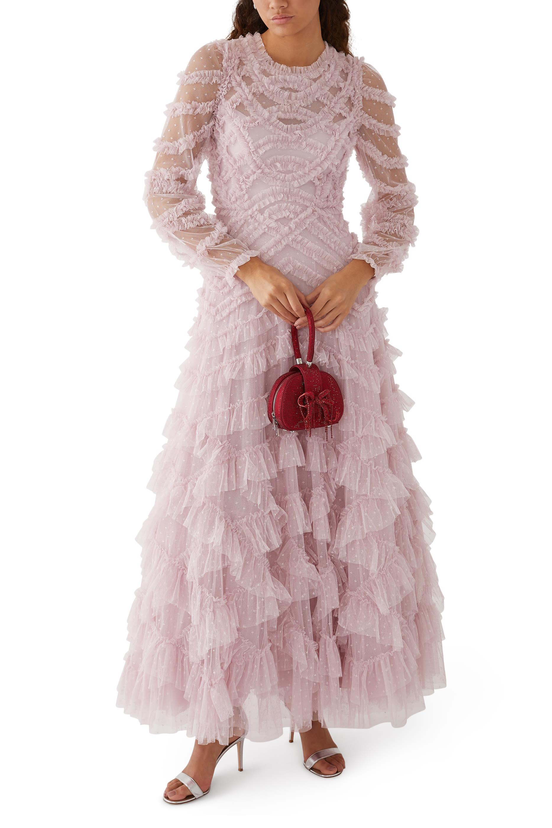 Lana Round Neck Gown