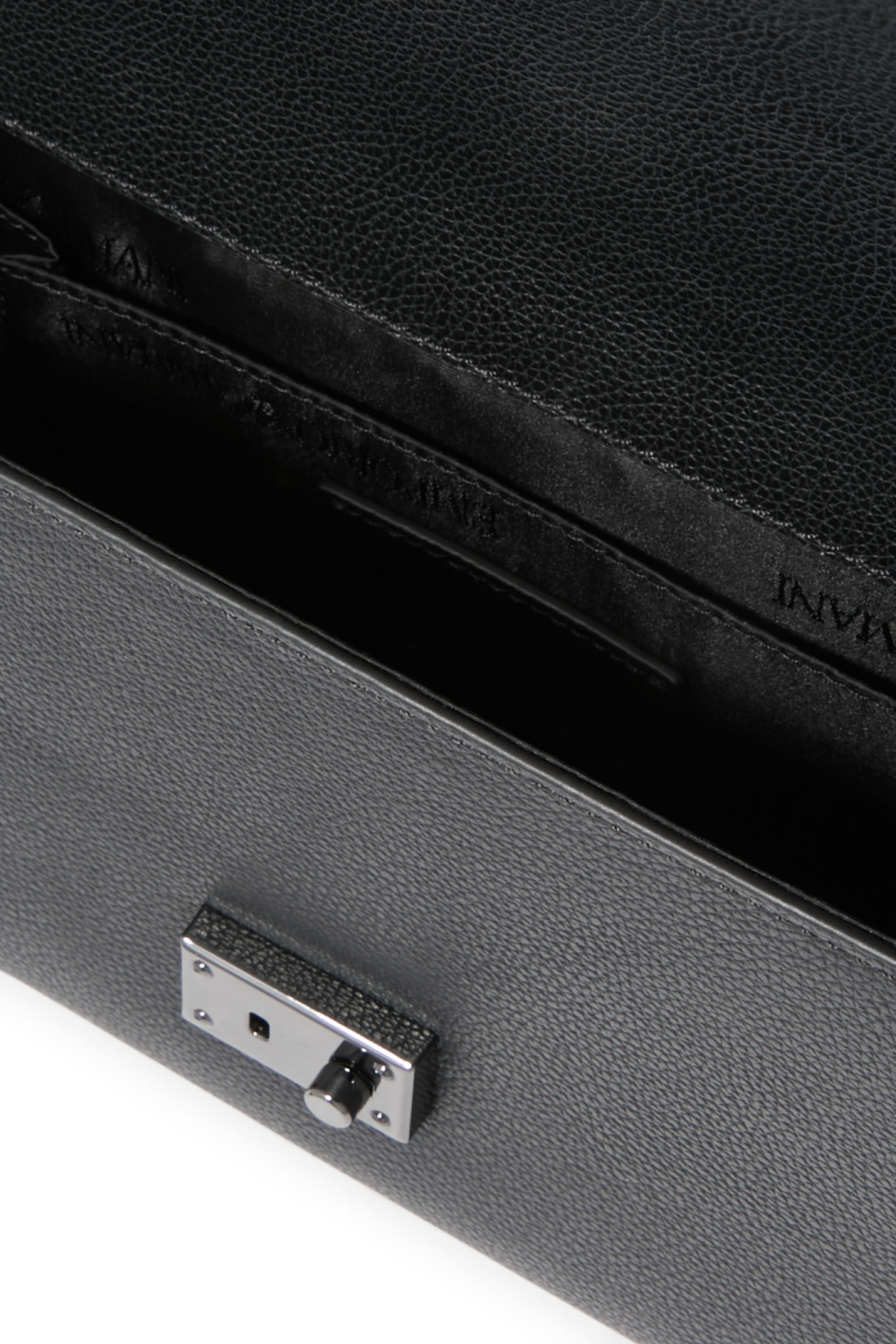 Logo Leather Crossbody Bag