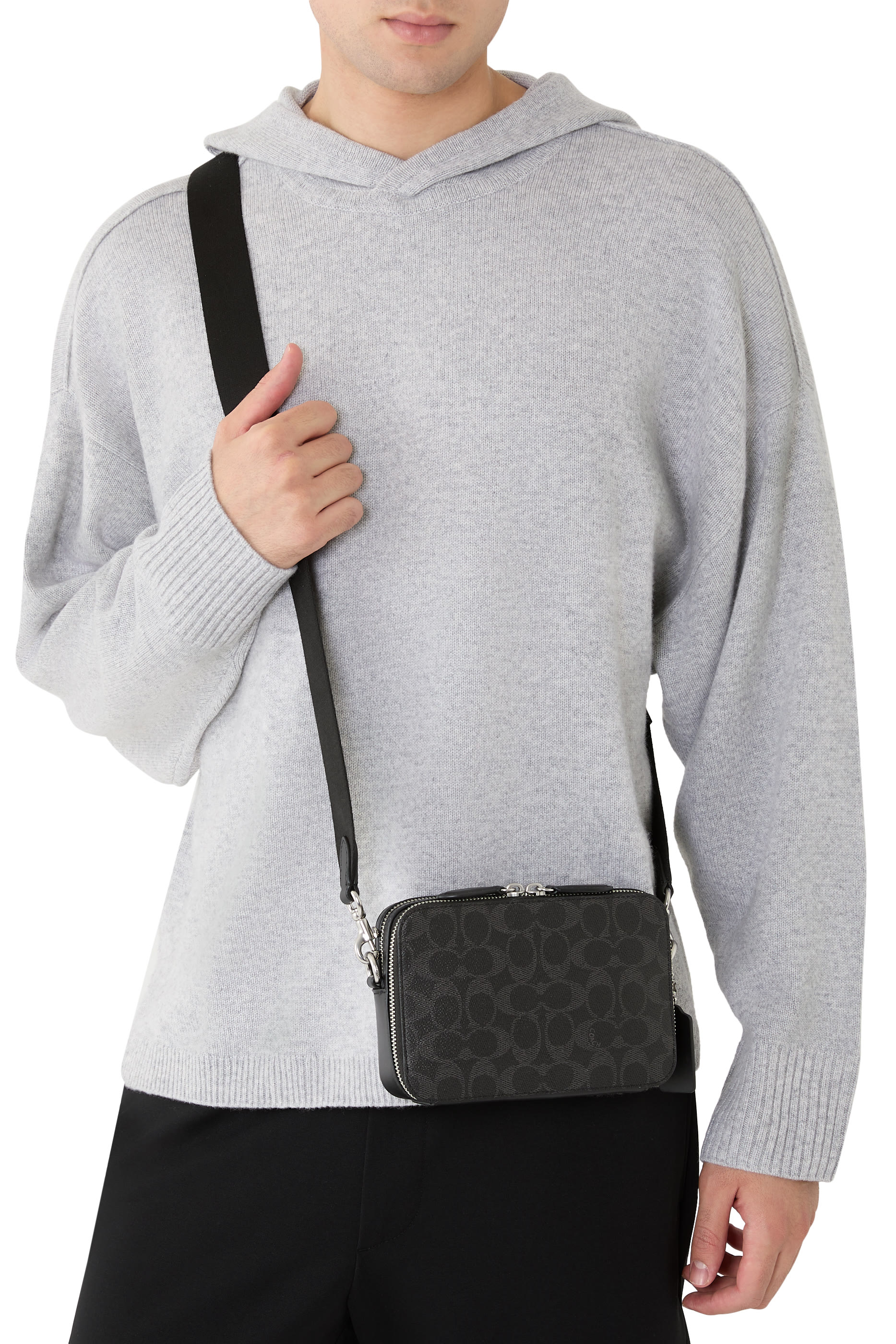 Charter Crossbody 19 in Signature Canvas