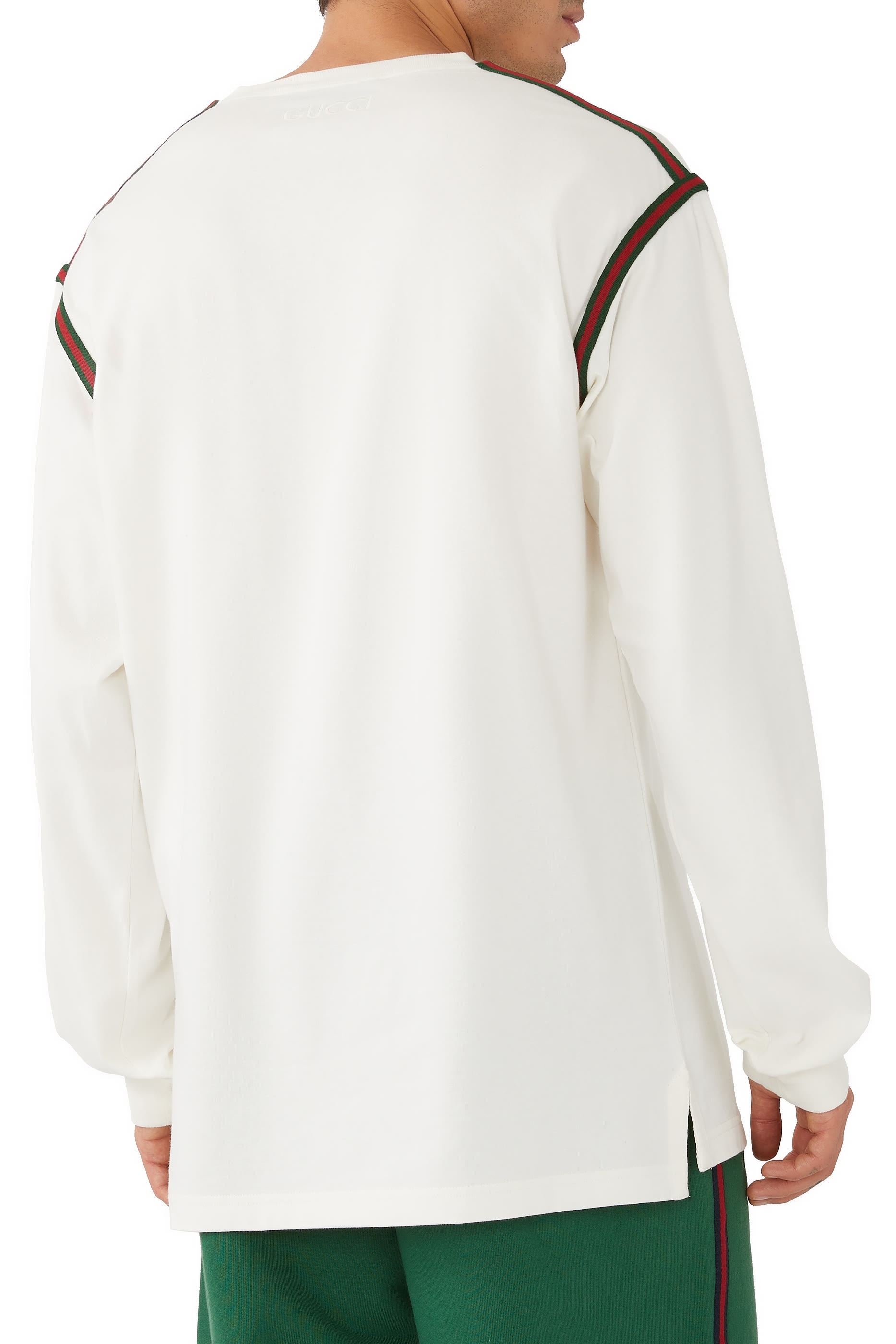 Web Cotton Jersey Long-Sleeve T-Shirt