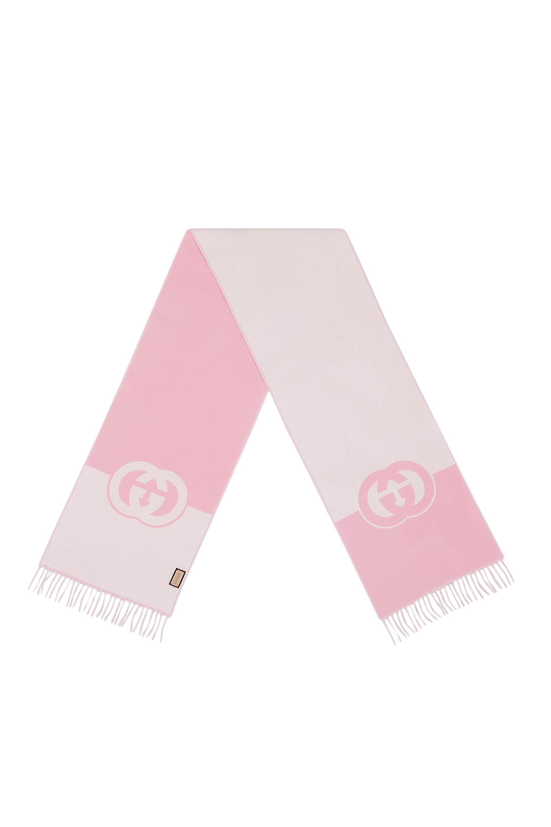 Interlocking G Wool Cashmere Scarf