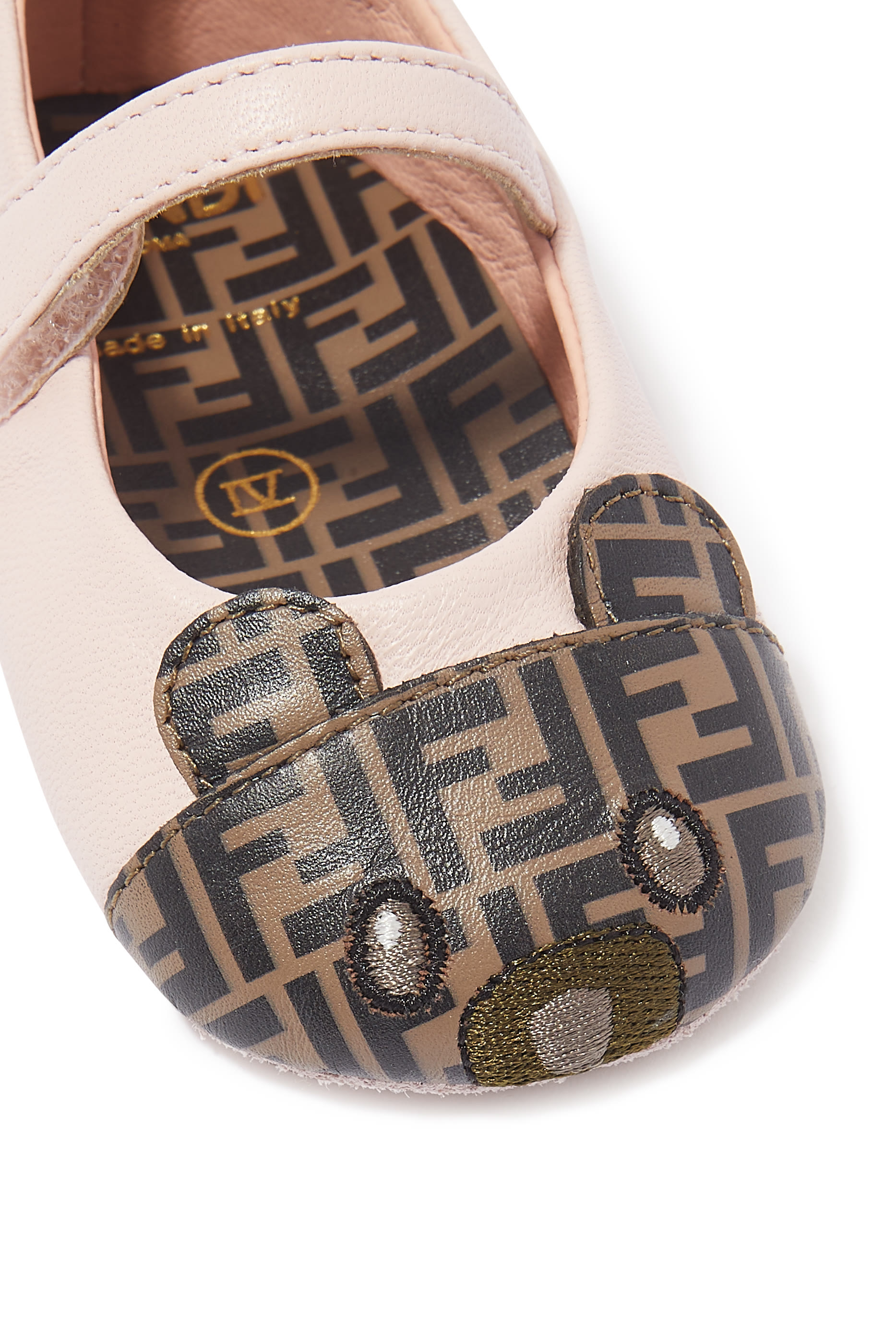 Kids Teddy Bear Ballerina Shoes