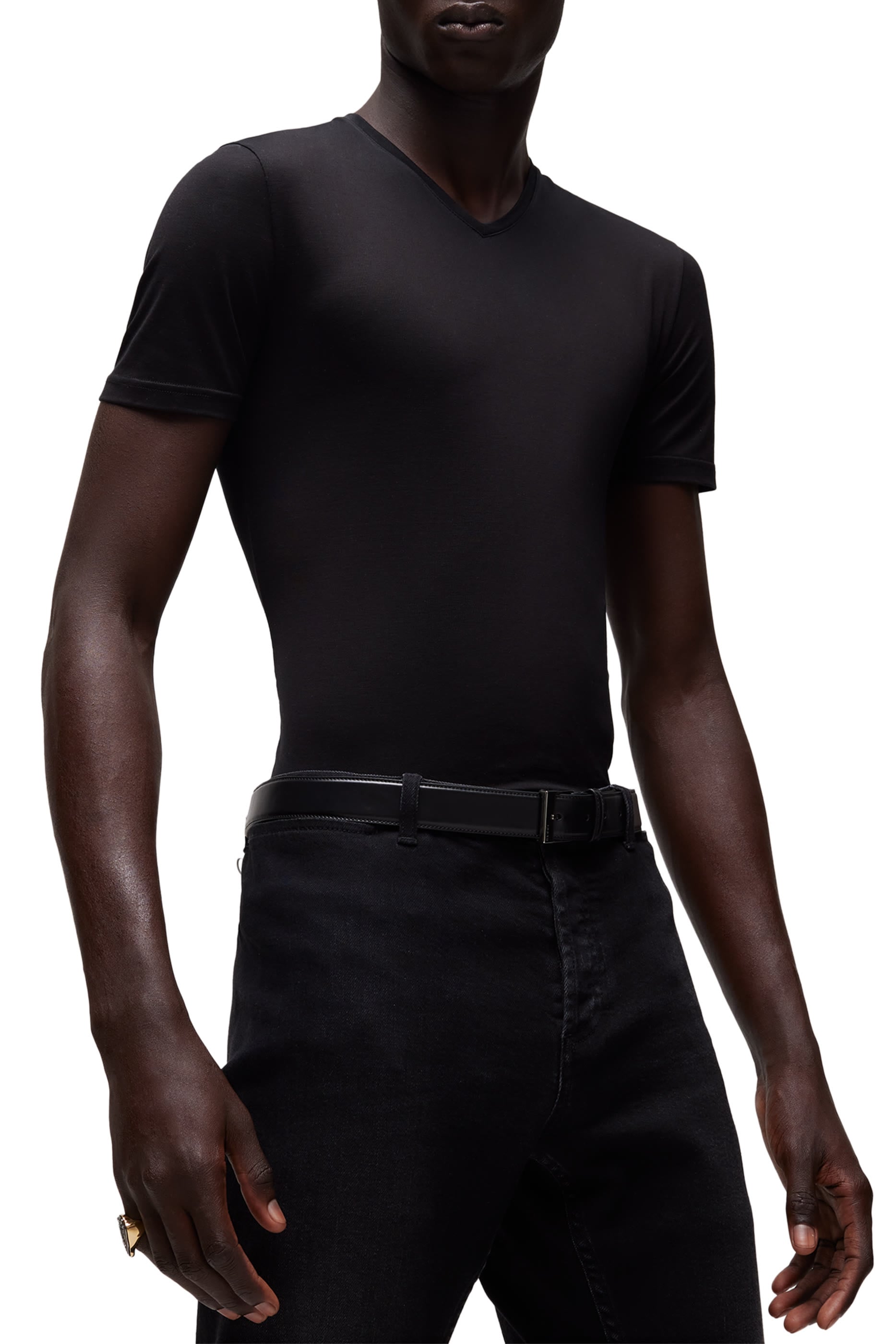 Belt with Squared Buckle