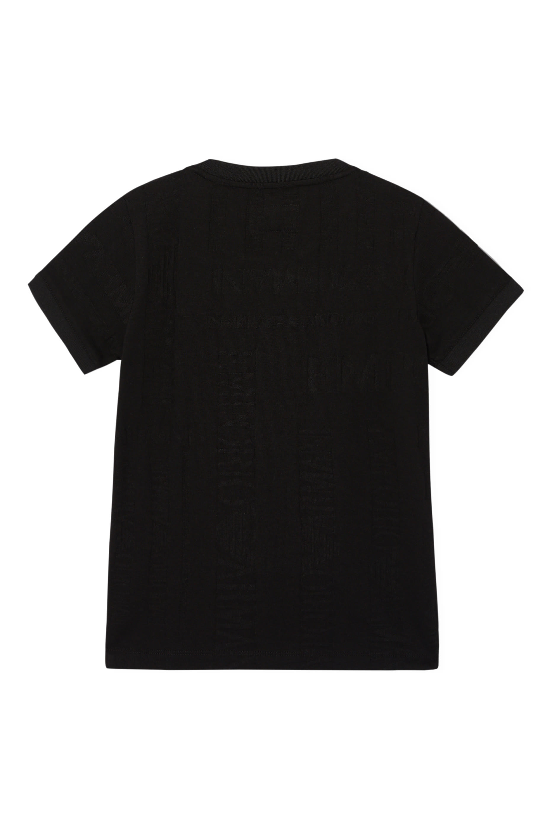 Jacquard Logo Crewneck T-Shirt