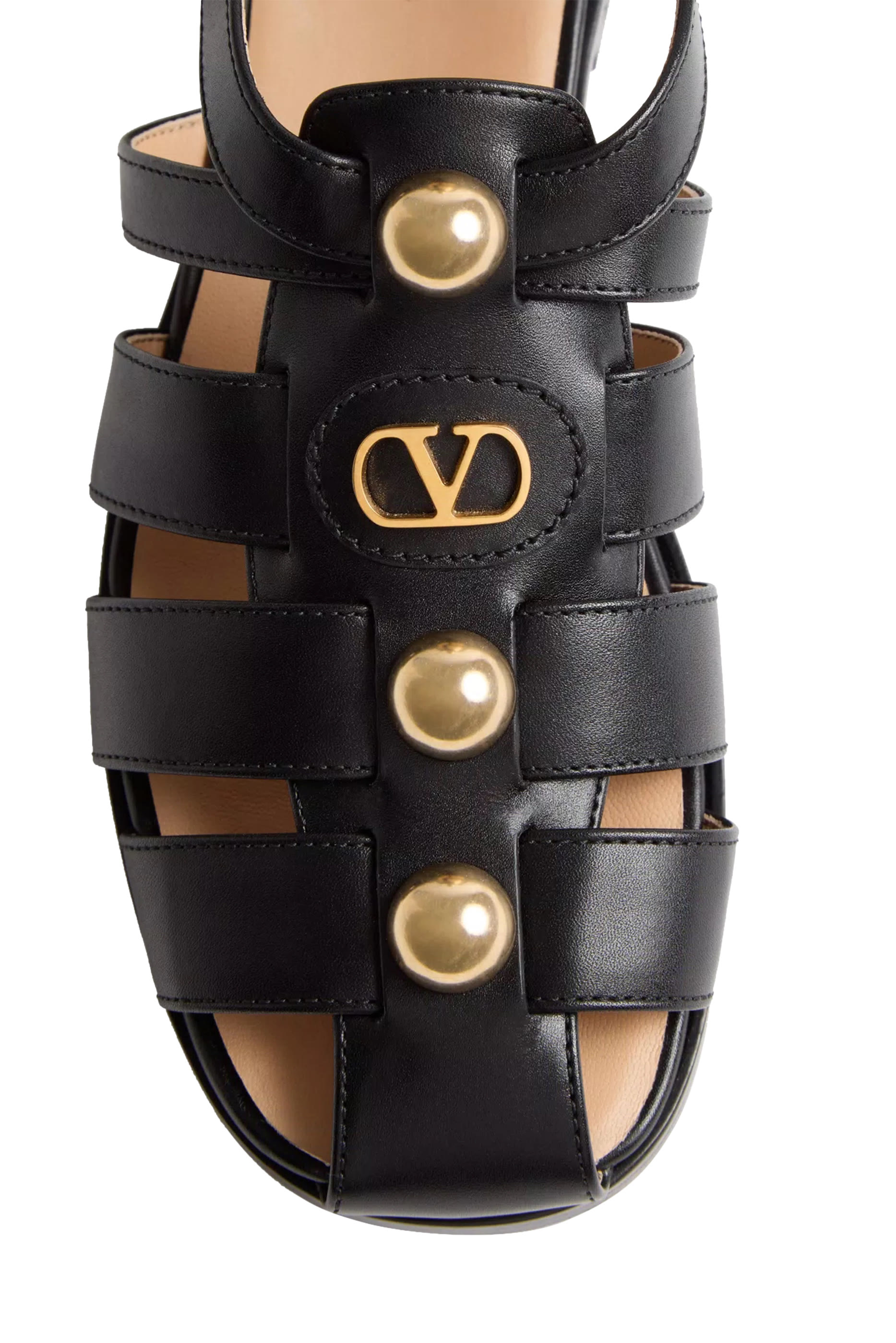 VLogo Signature Calfskin Fisherman Sandals