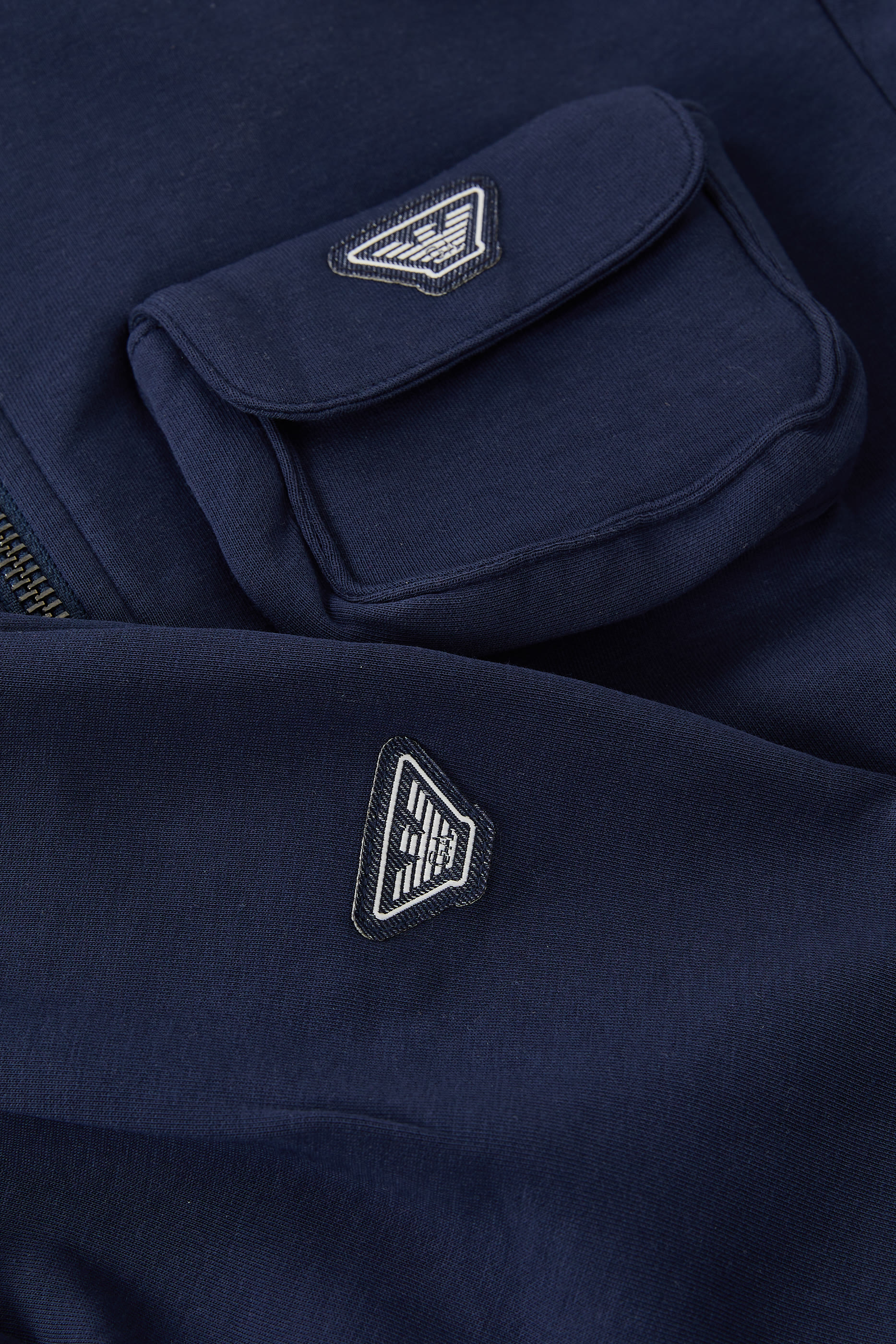 Kids Logo Patch Tracksuit Set