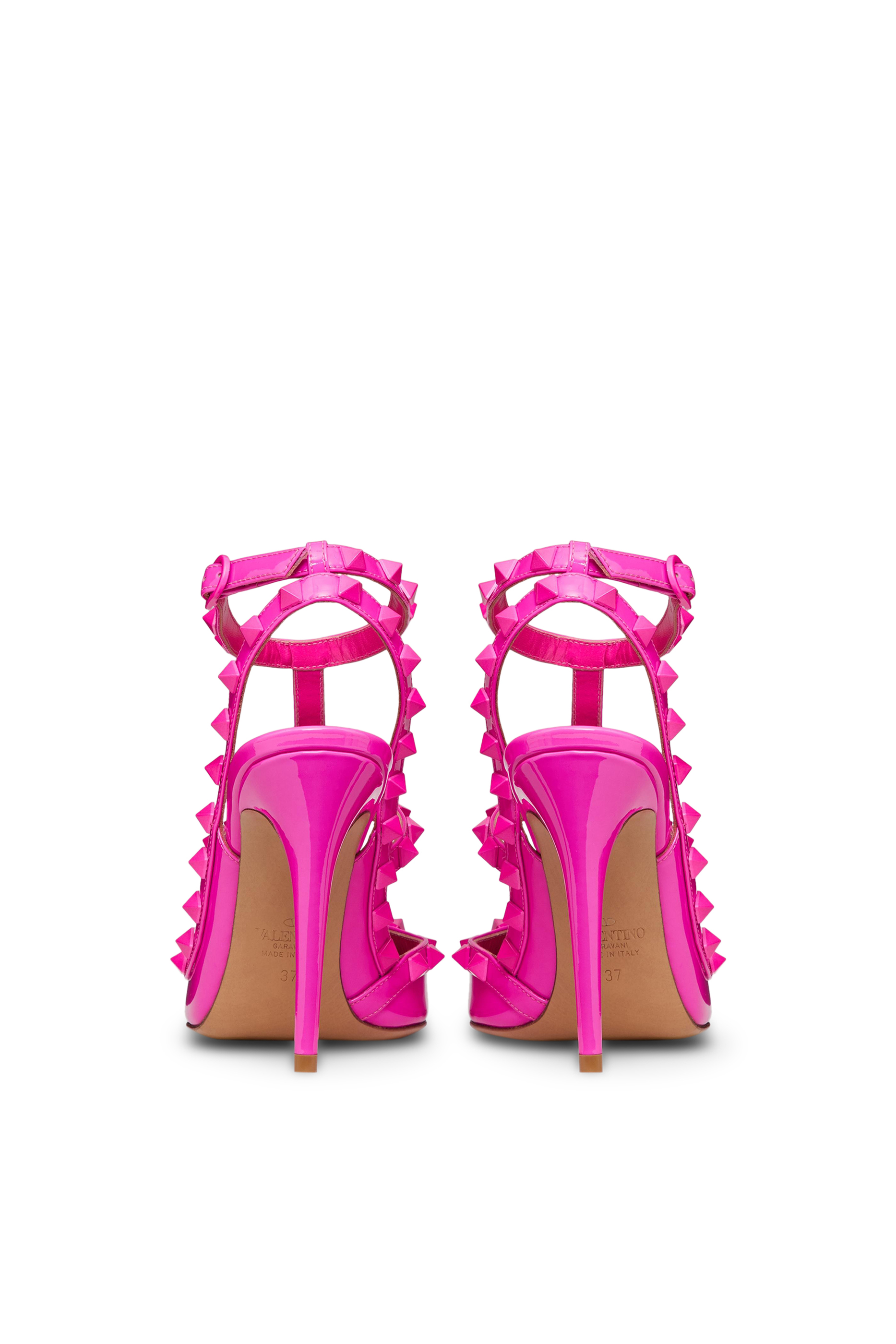 Valentino Garavani Rockstud 100 Ankle Strap Pumps