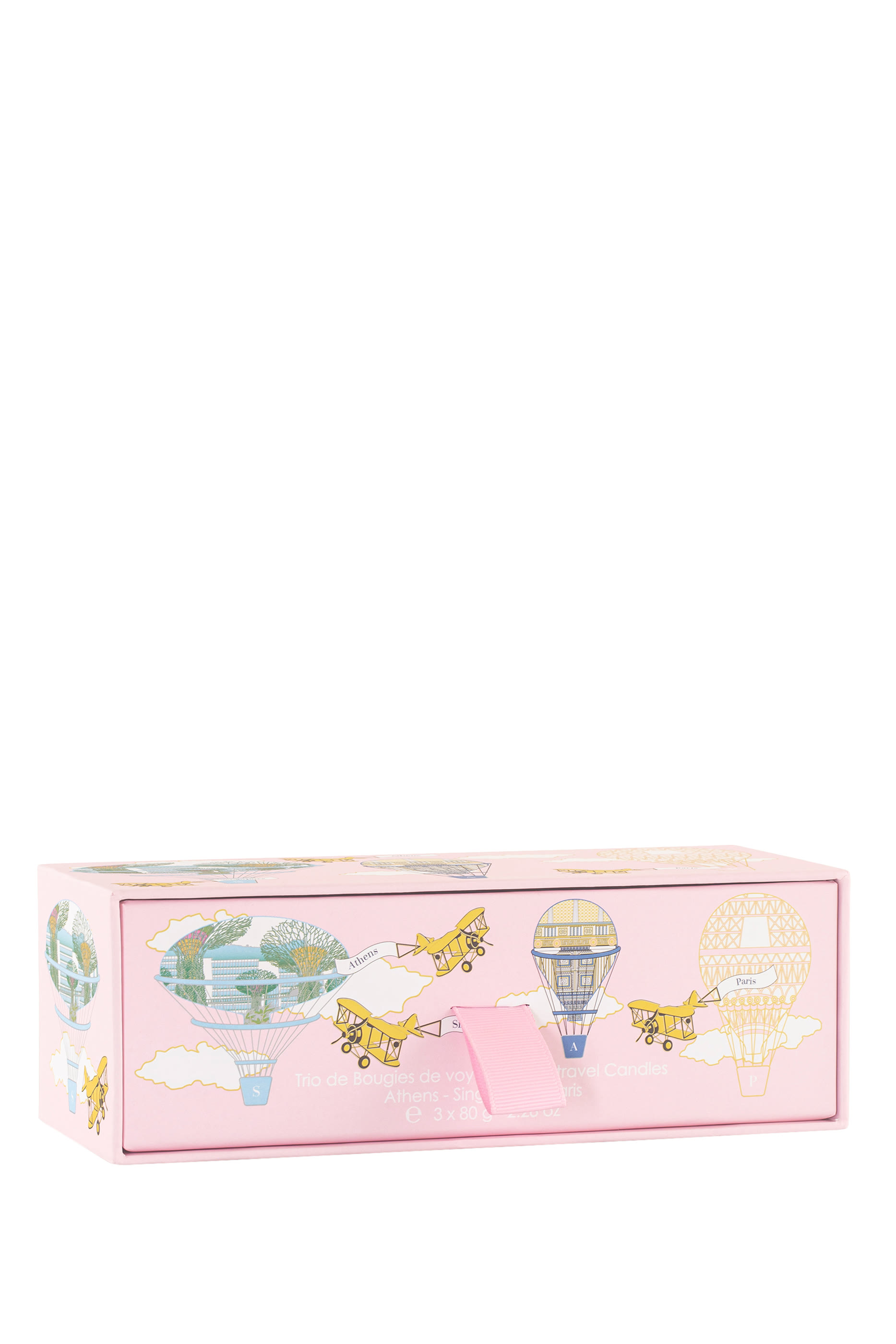 Trio Travel Candles My First Baobab Trio Singapore-Athens-Paris