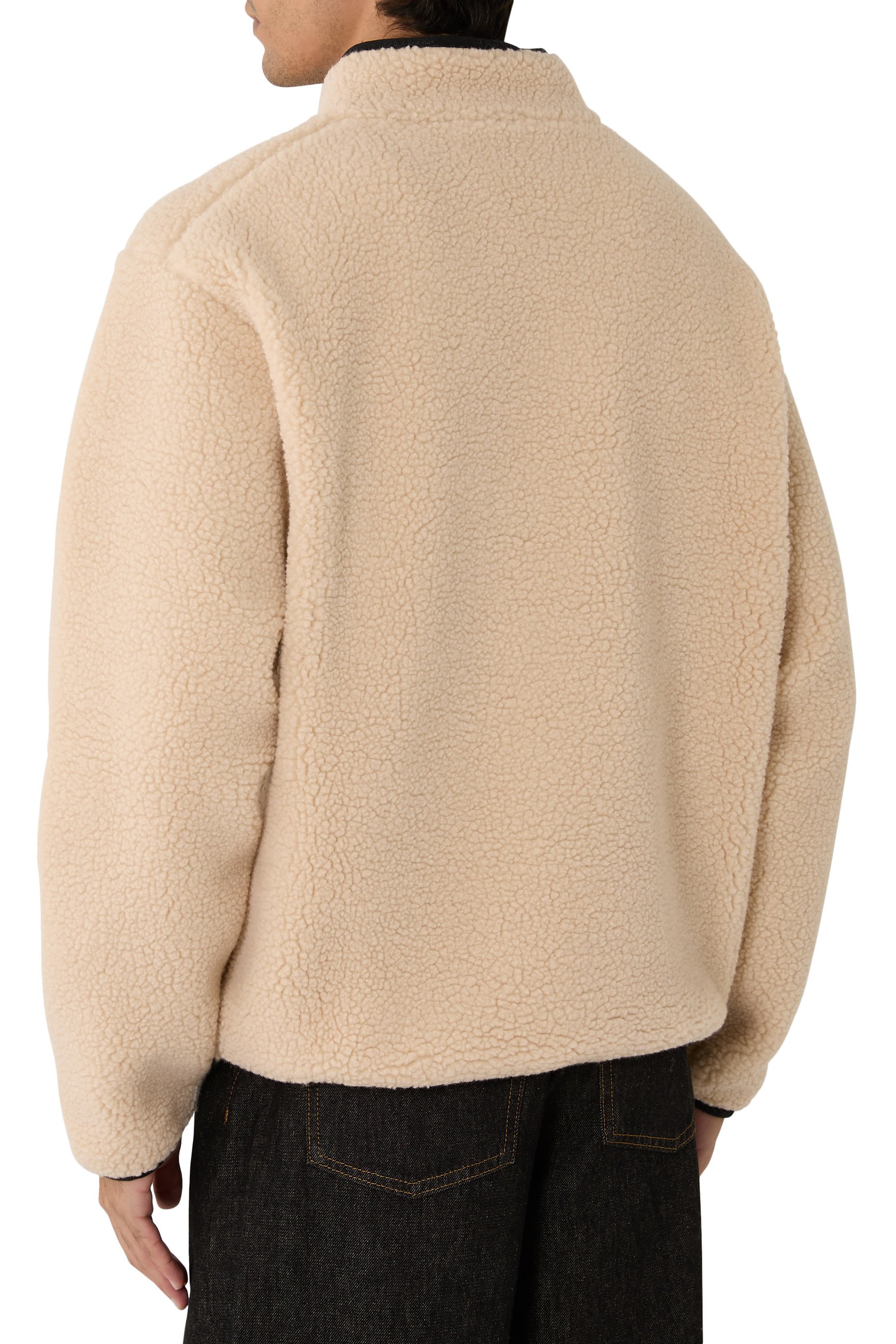  Half-Zip Wool Pile Fleece