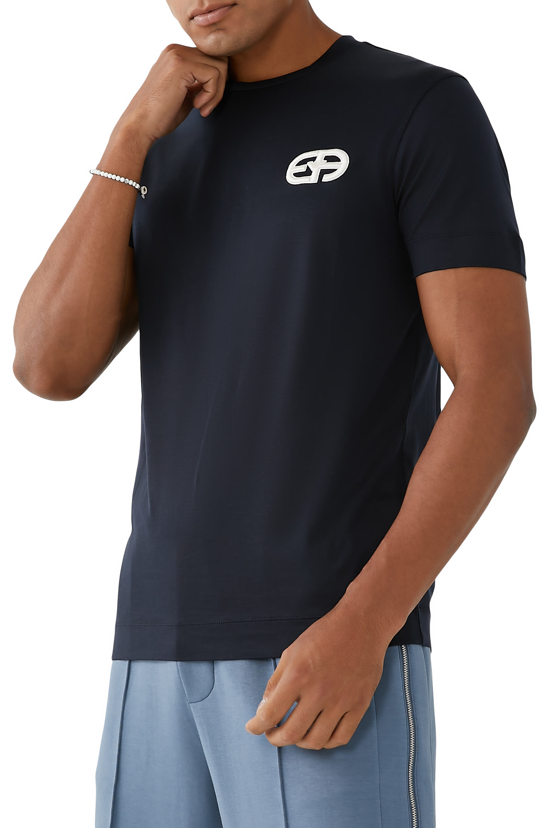 Logo Cotton Jersey T-Shirt