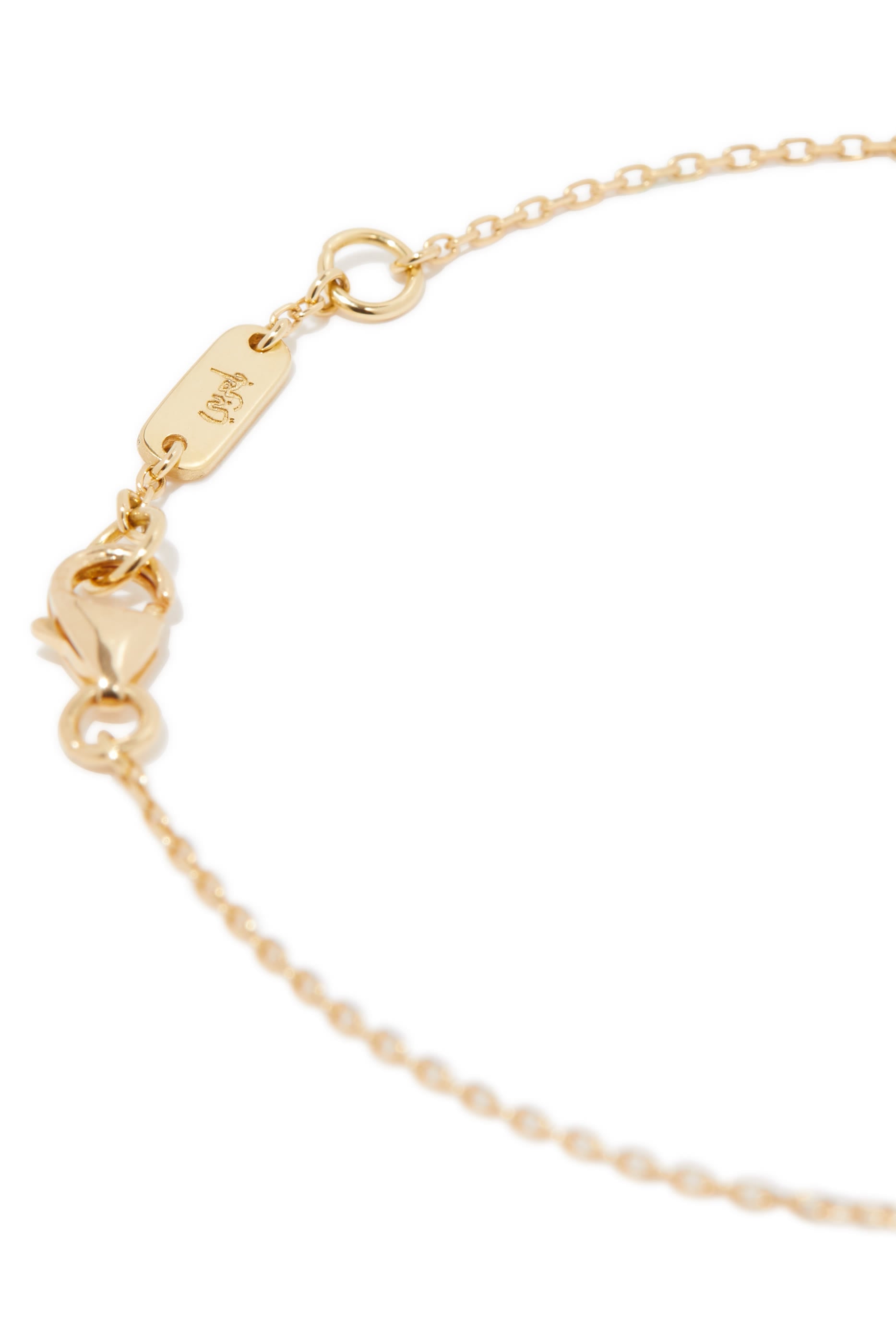 Enamel "F" Bracelet