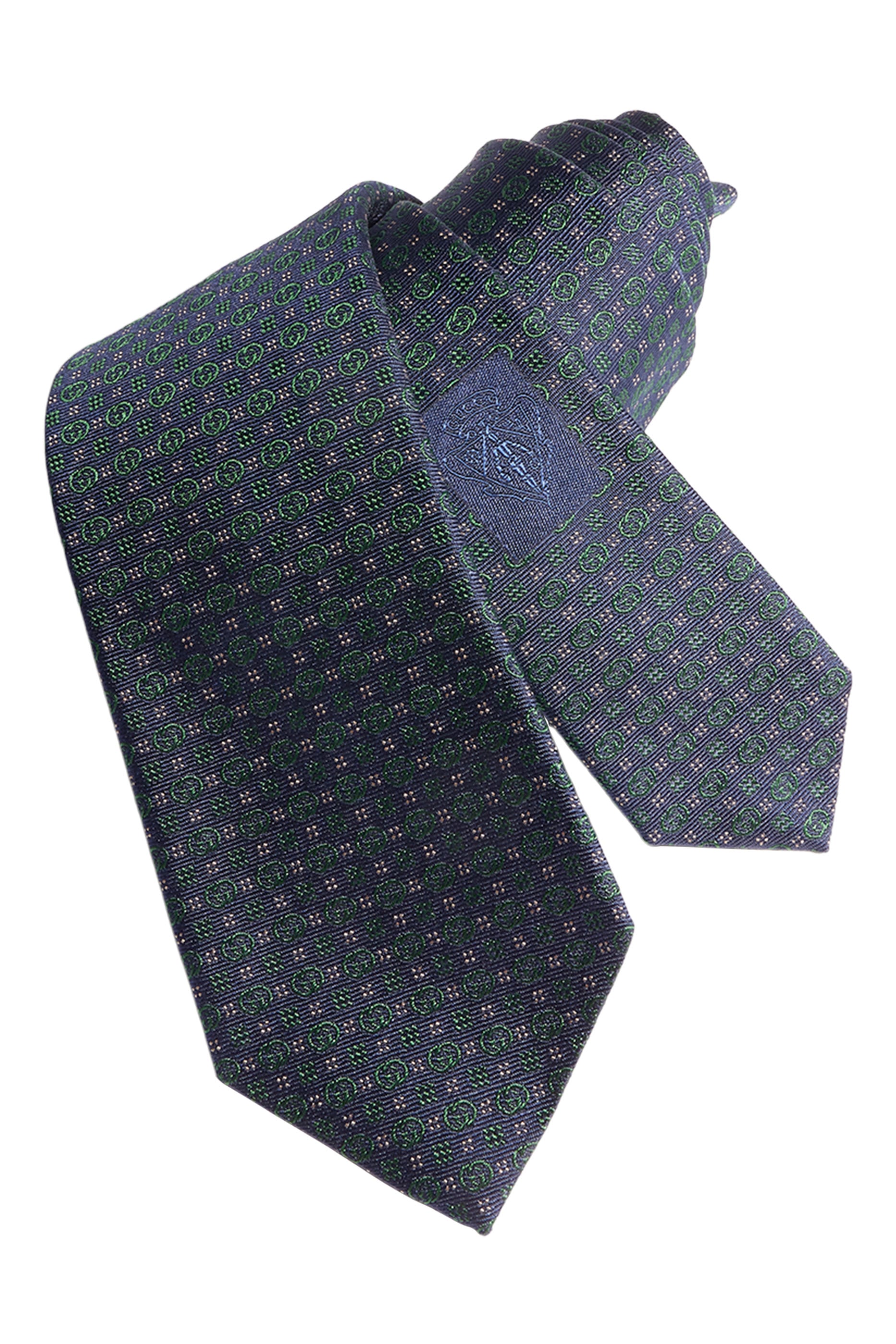 Interlocking G Silk Jacquard Tie 