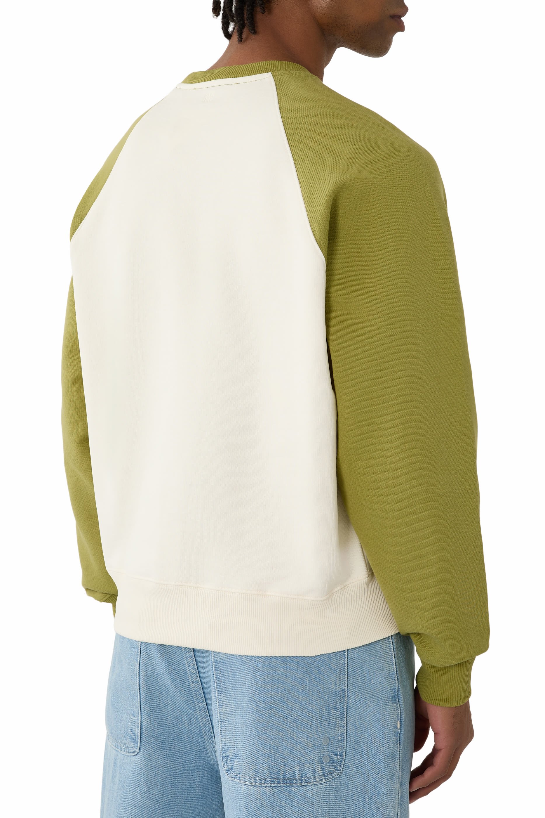 Cotton Knitted Ami De Coeur Sweatshirt