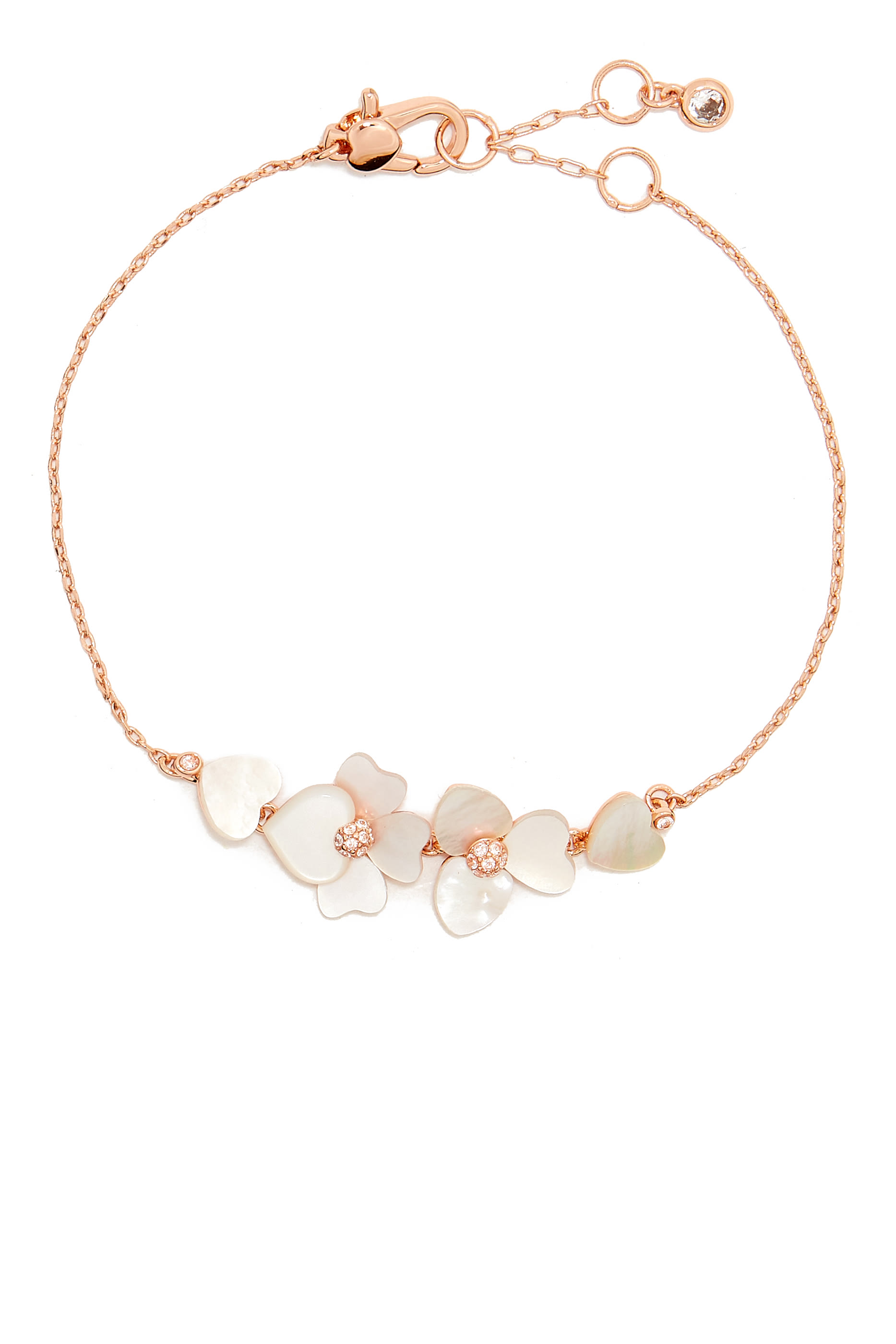 Precious Pansy Bracelet