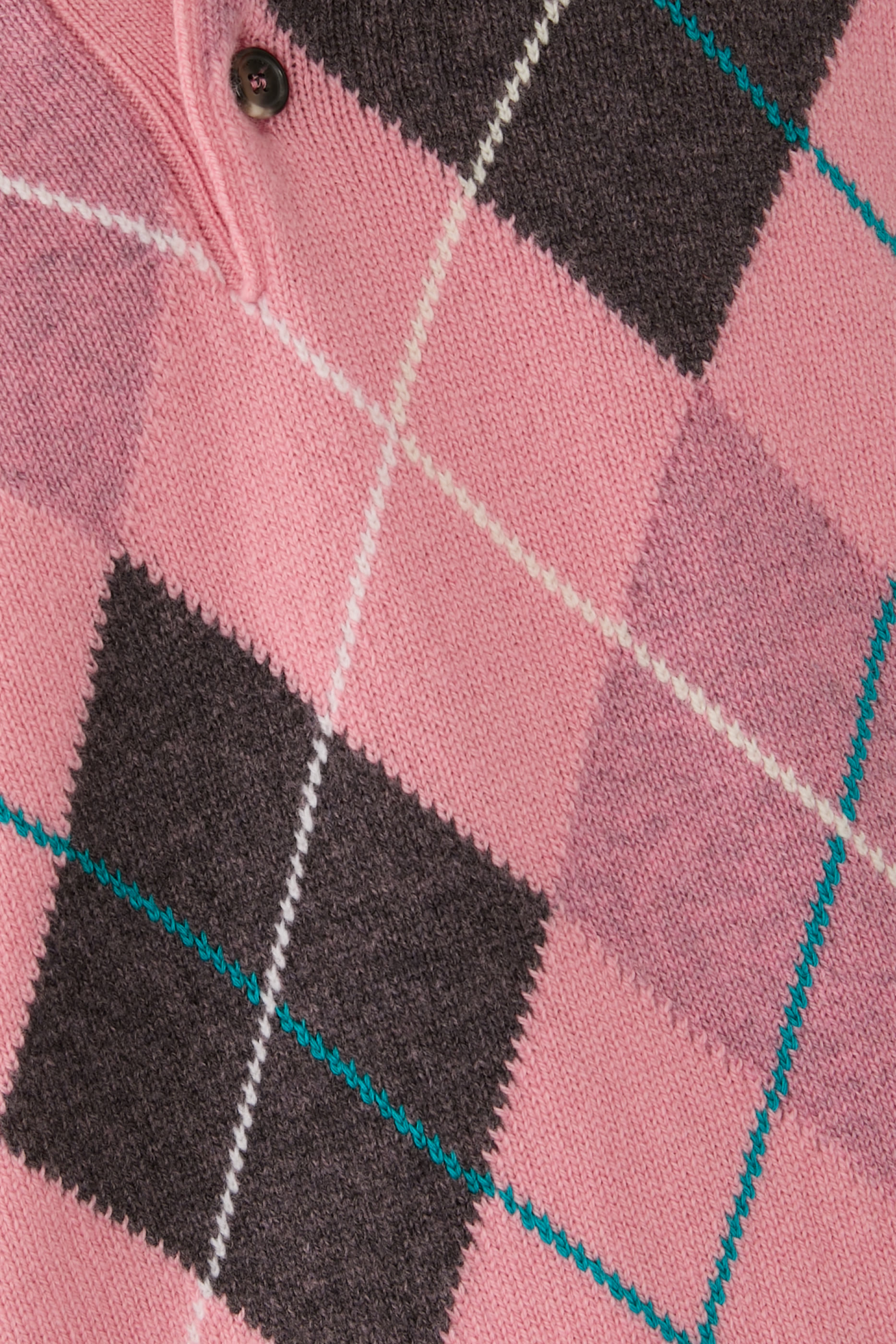  x Pringle Men&rsquo;s Knitted Argyle Polo Top