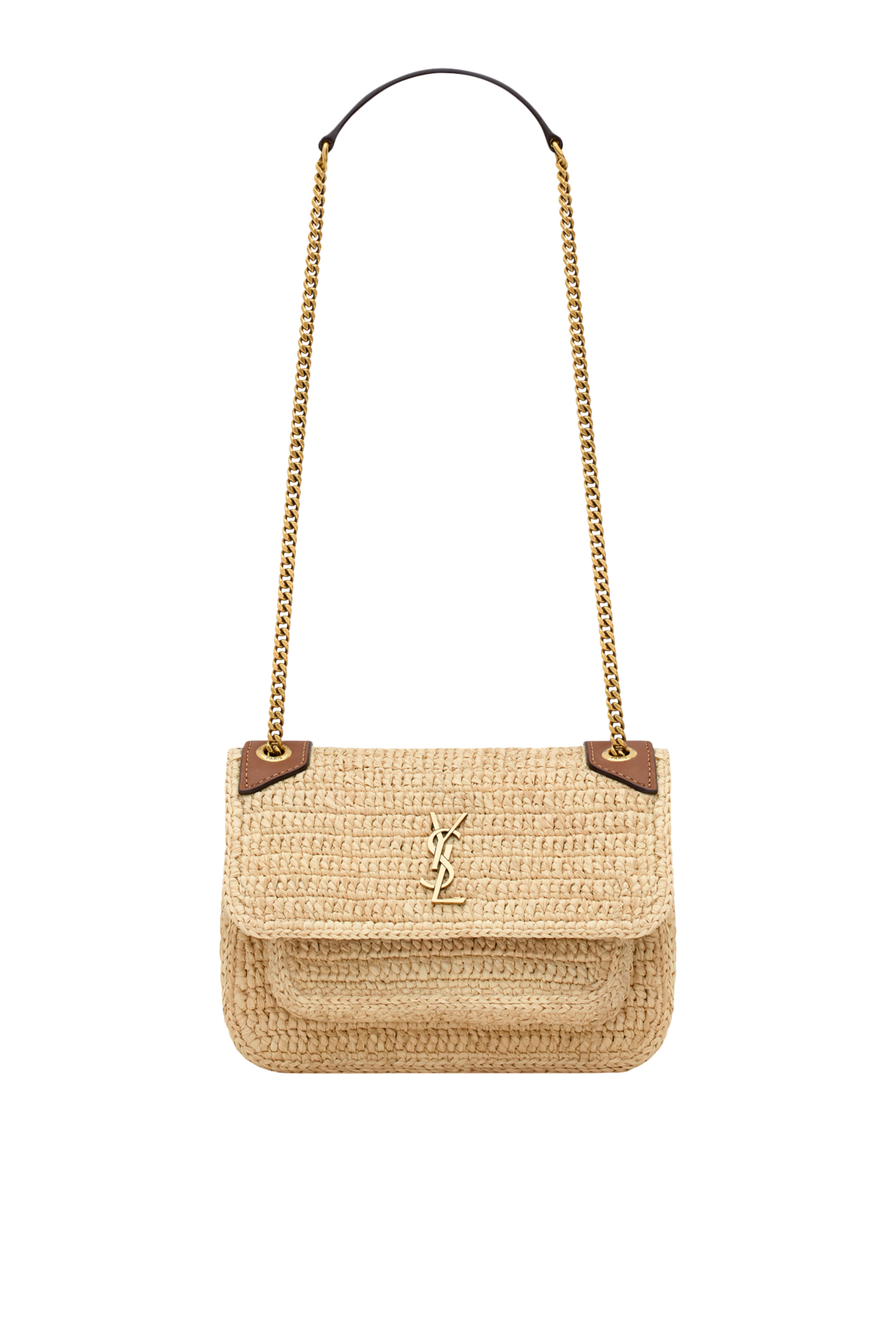 Niki Mini Handbag in Raffia