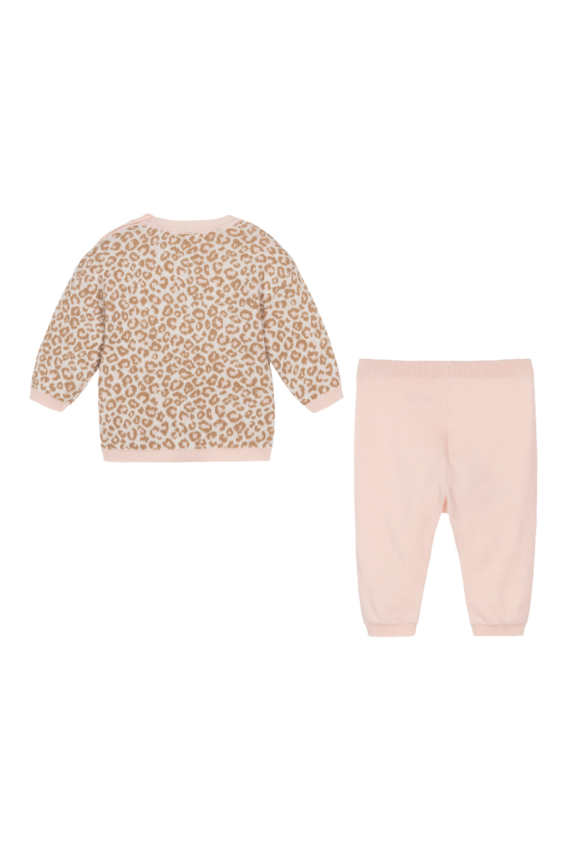 Baby Logo-Embroidered Organic Cotton Trousers