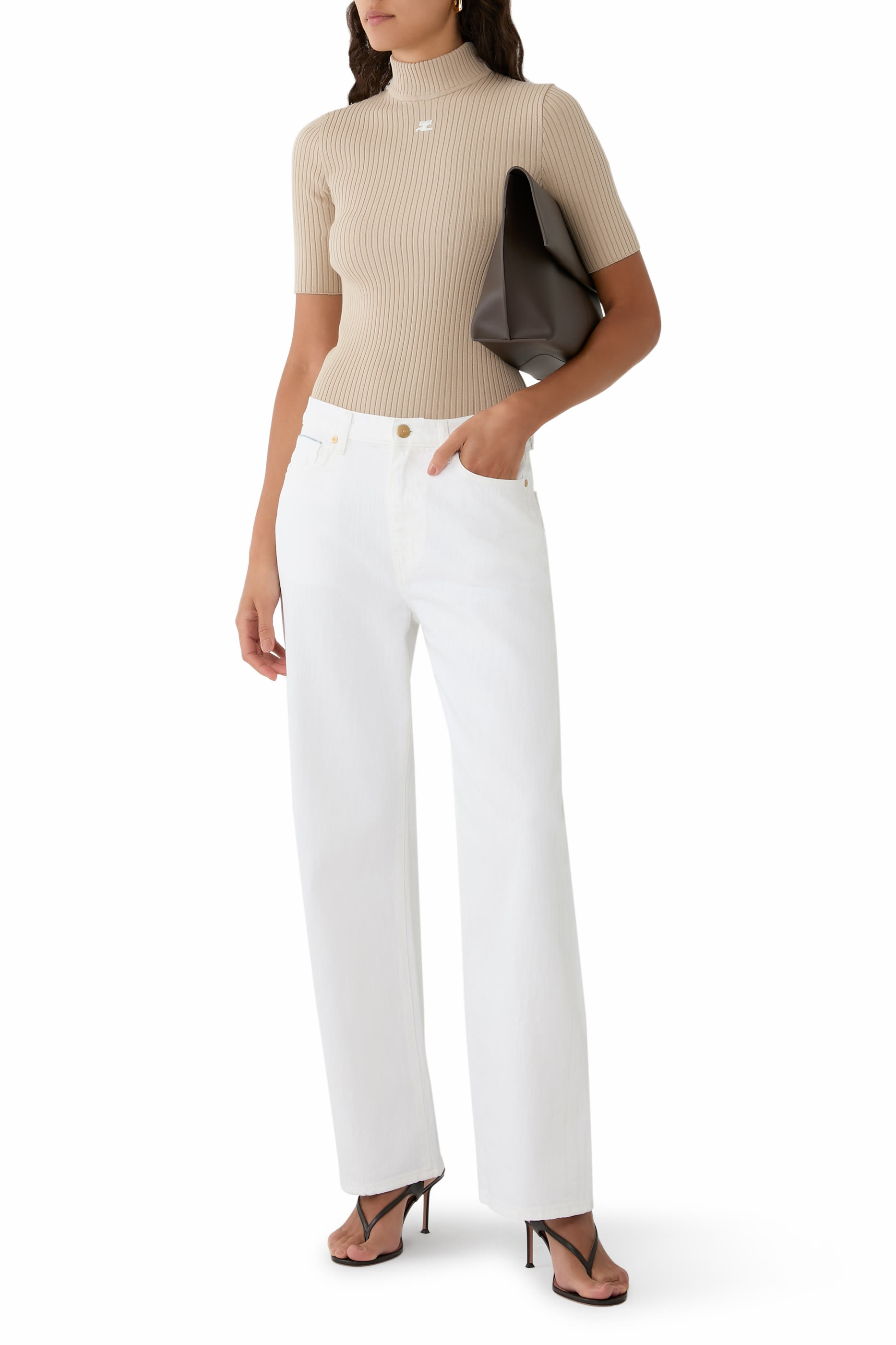 Reedition Rib Knit Sweater