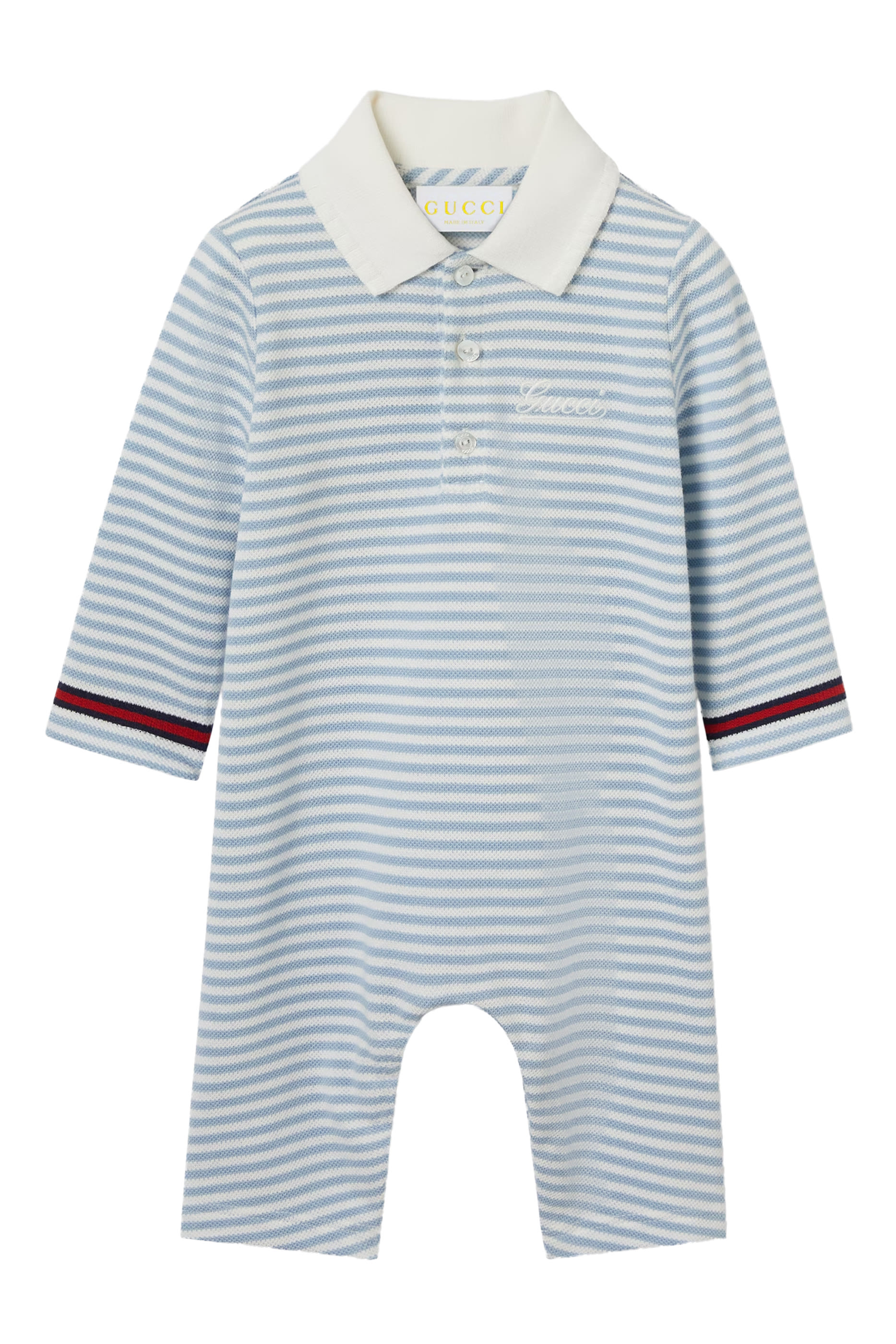 Kids Embroidered Cotton Bodysuit