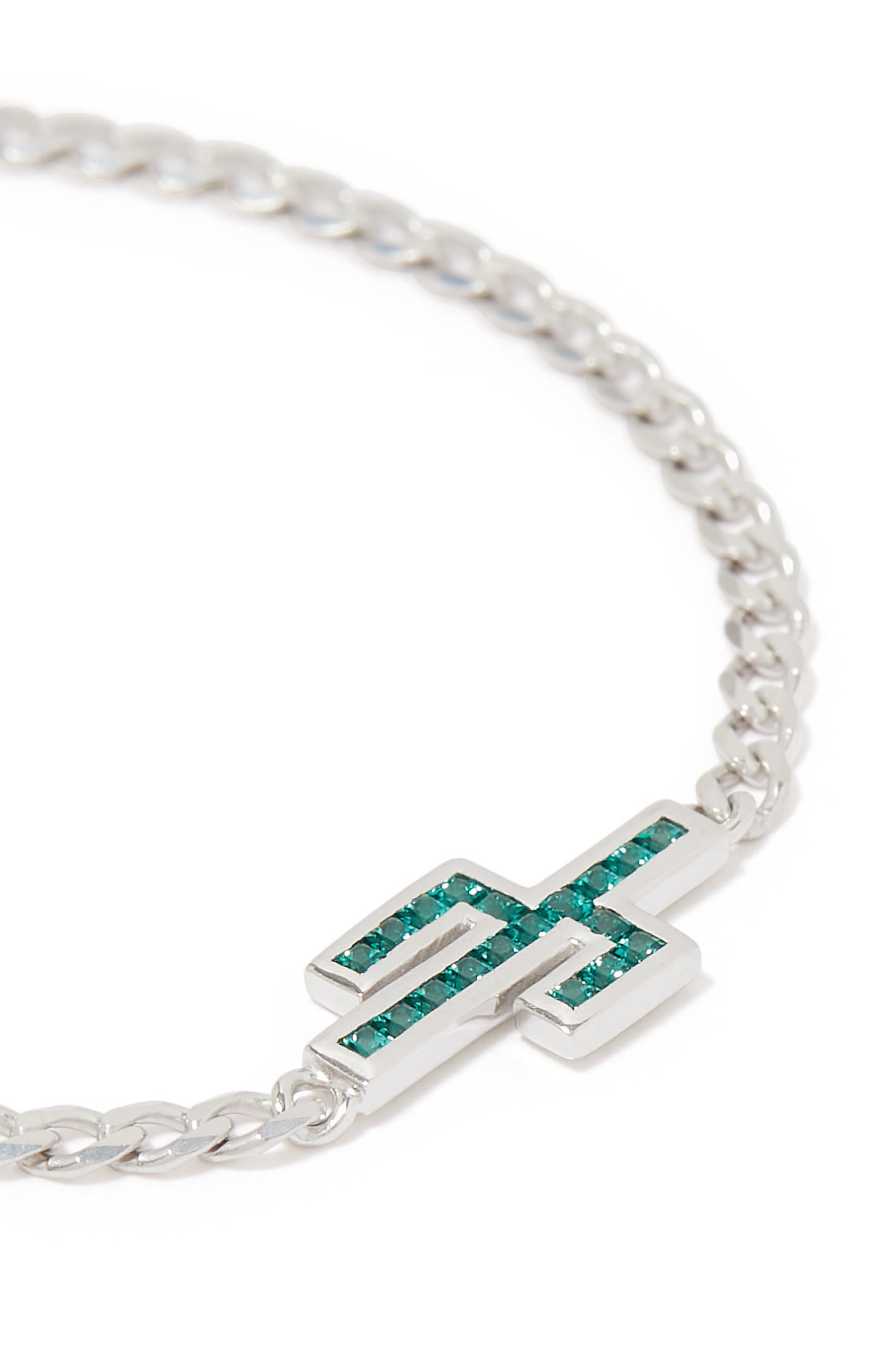 Cactus Onyx Chain Bracelet