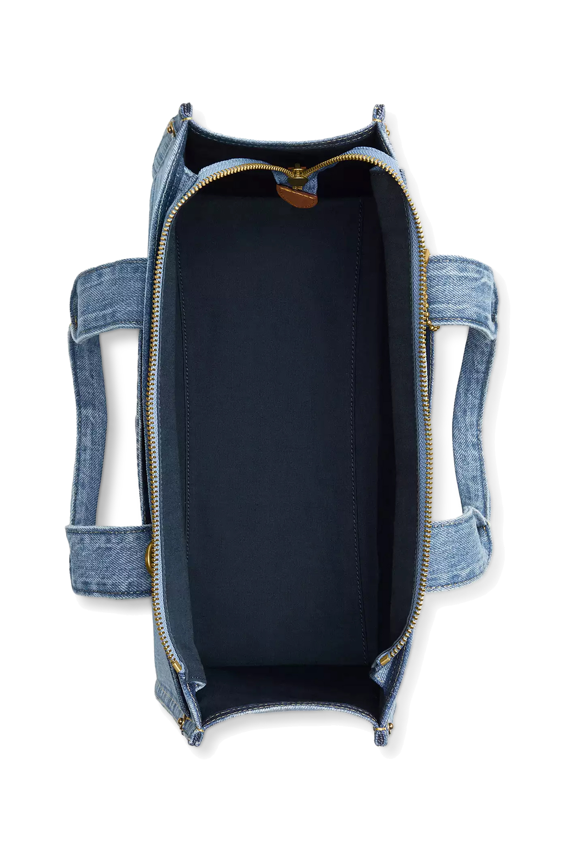 Denim Cargo Tote Bag