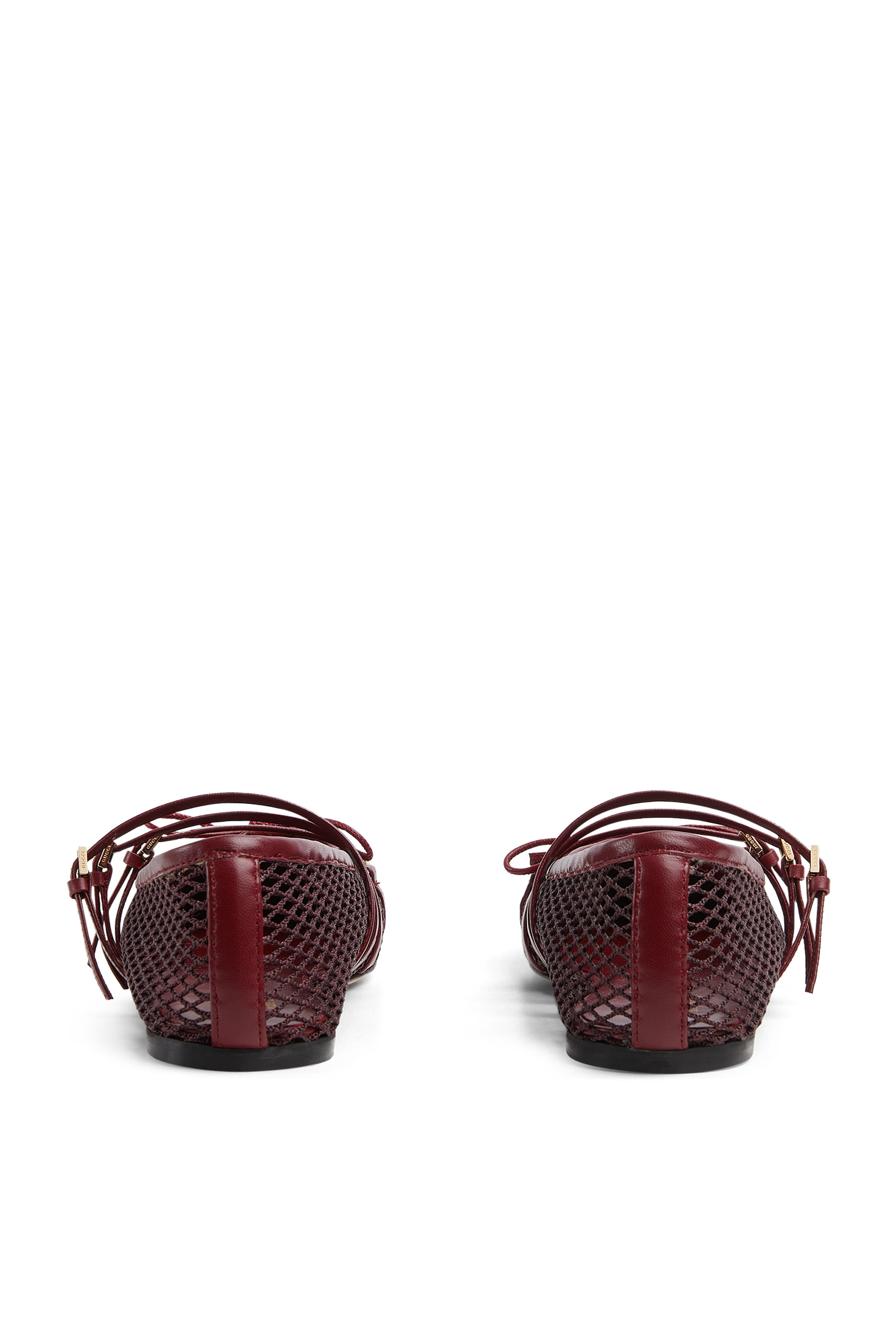 Logo Horsebit Ballet Flats