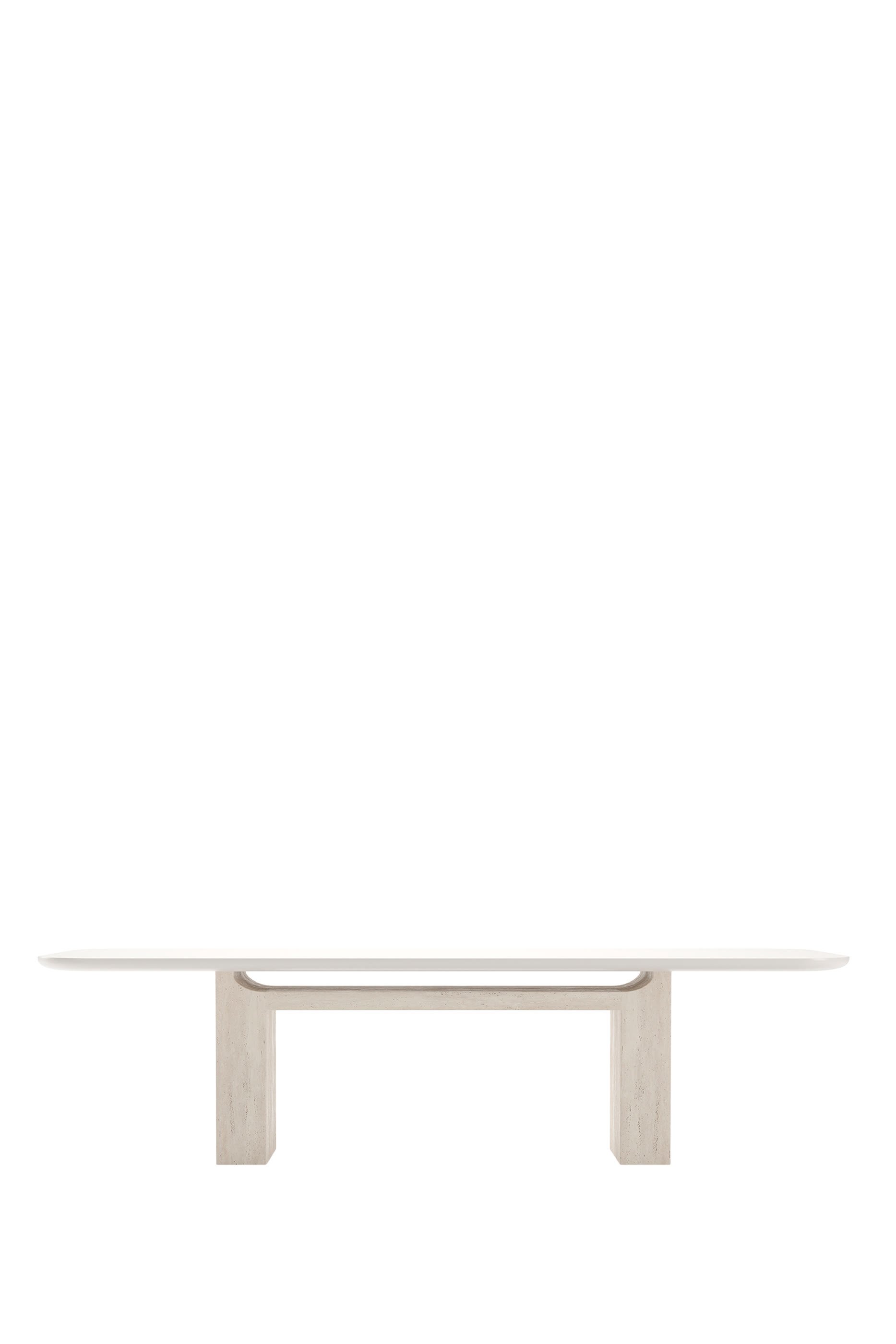 Overlap Rectangle Dining Table
