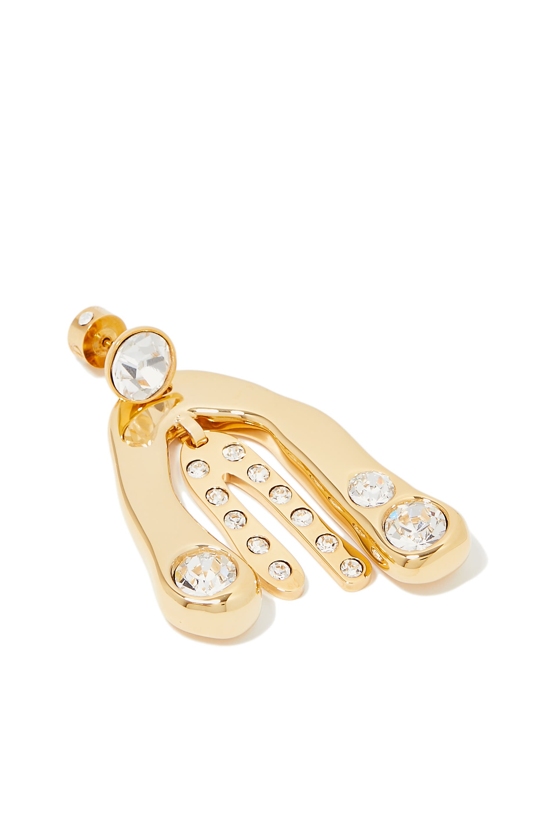 Dag Earrings, 18k Gold