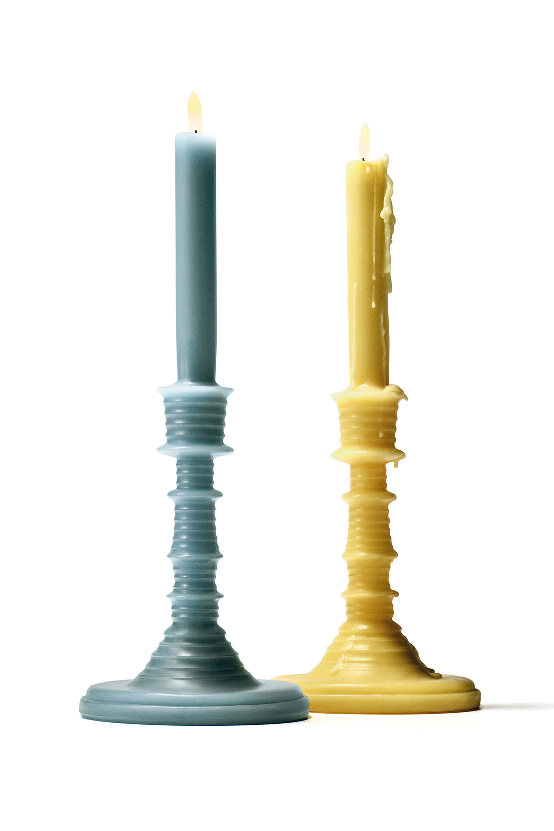 Cypress Balls Wax Candleholder