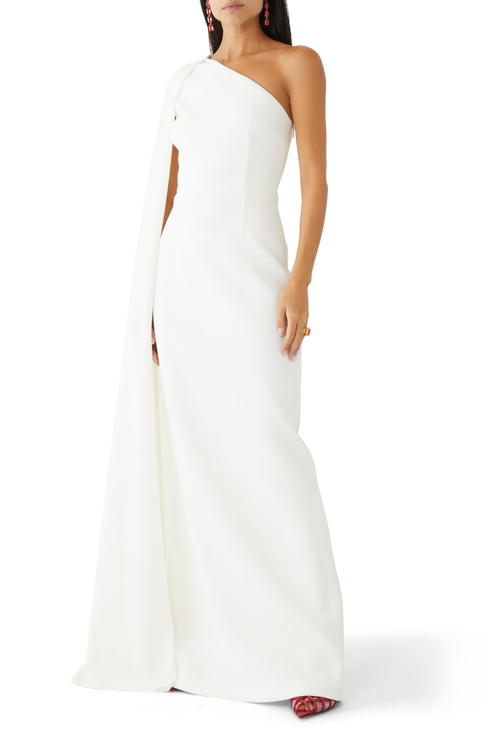 Athena One Shoulder Gown
