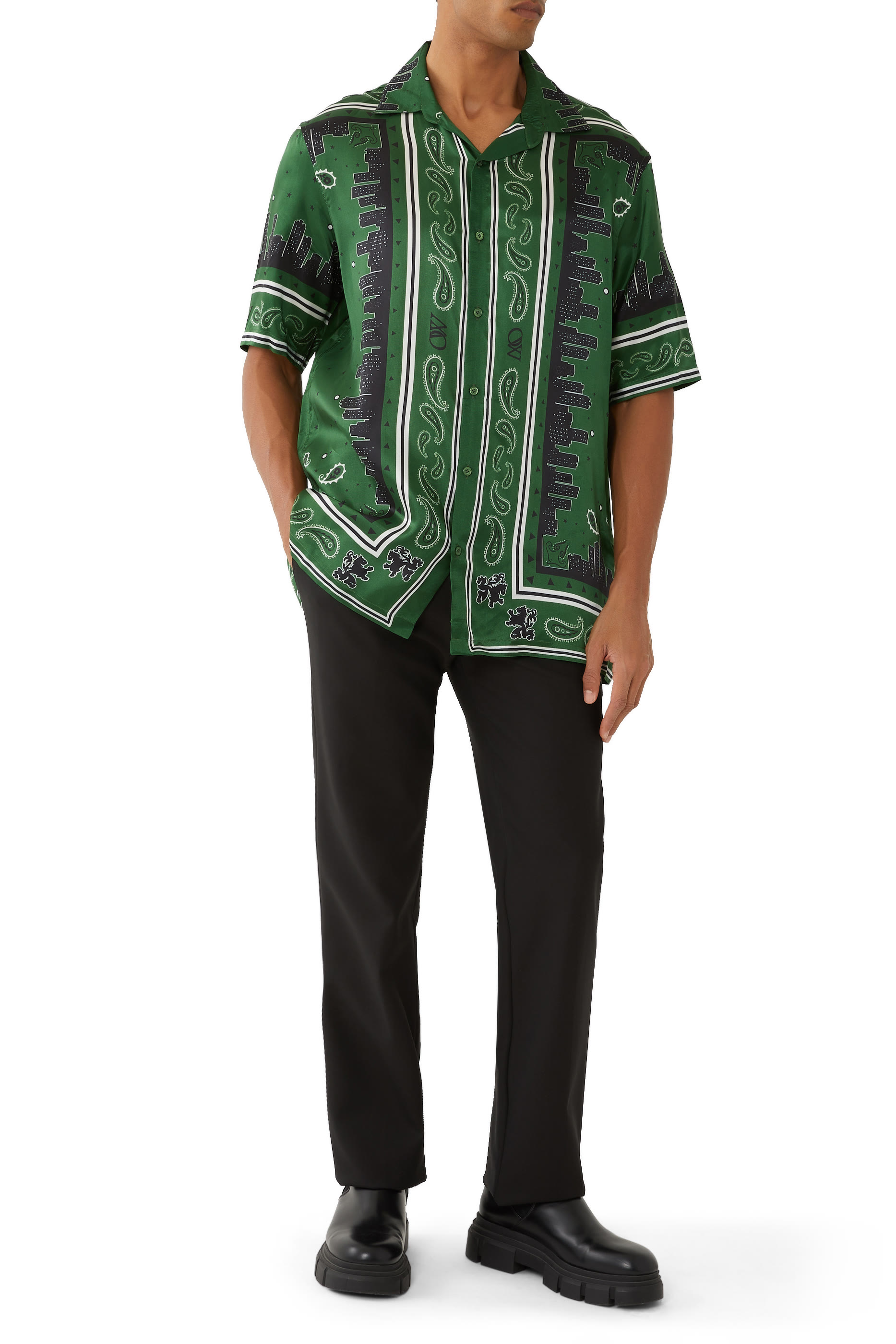 Bandana Bowling Shirt