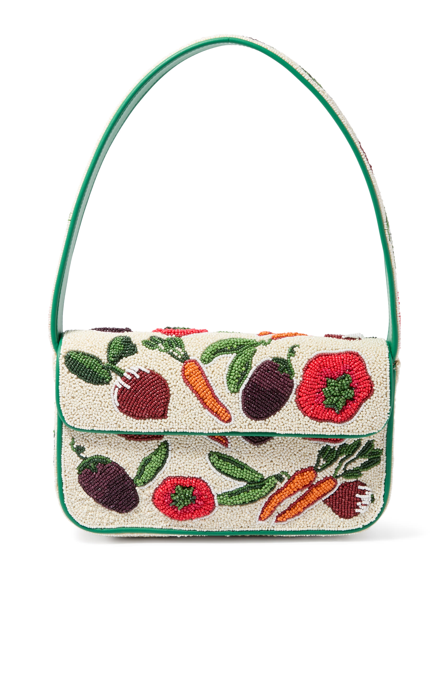 Tommy Crudite-Print Beaded Bag