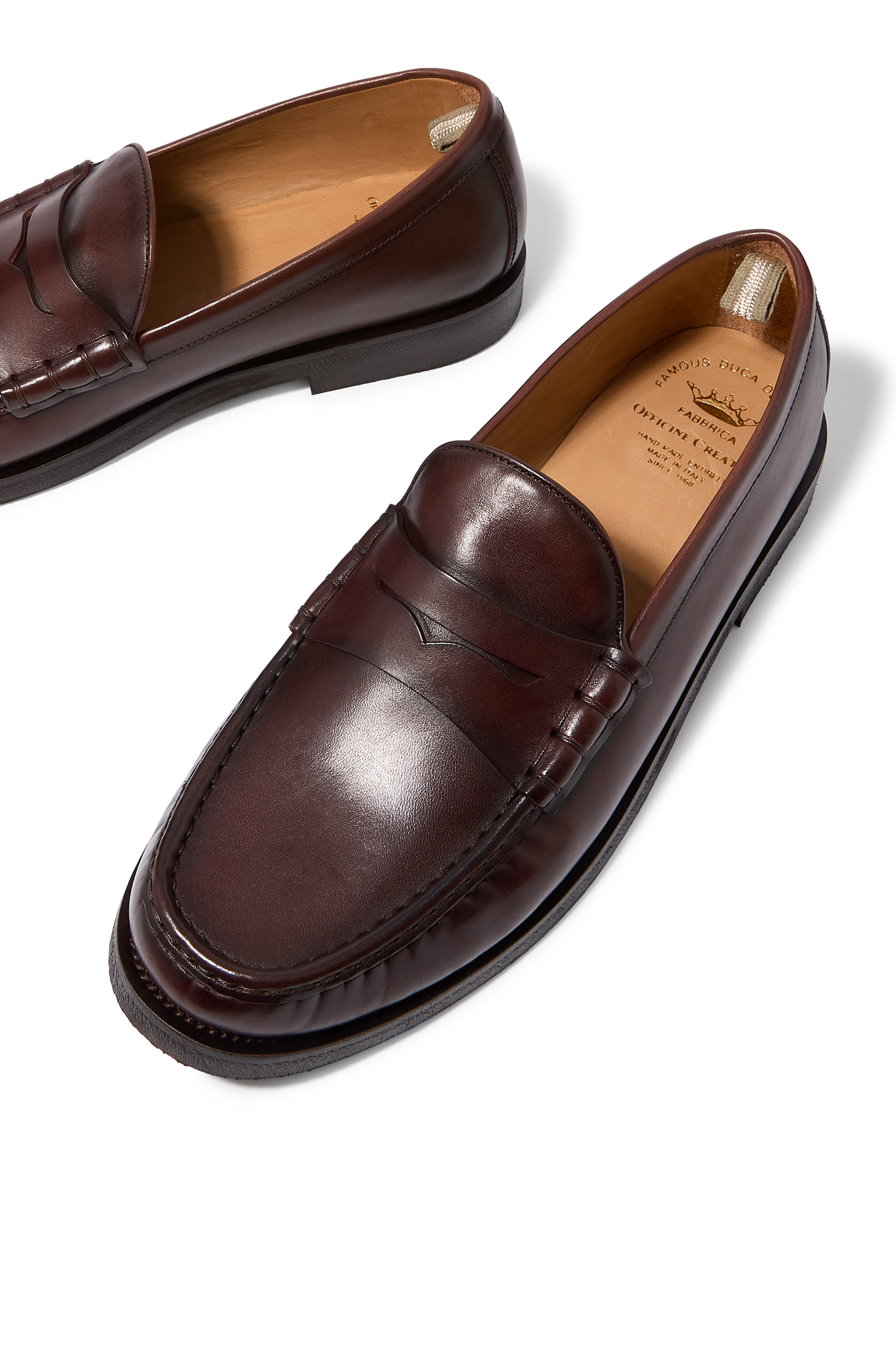 Balfron Flexi Leather Penny Loafers
