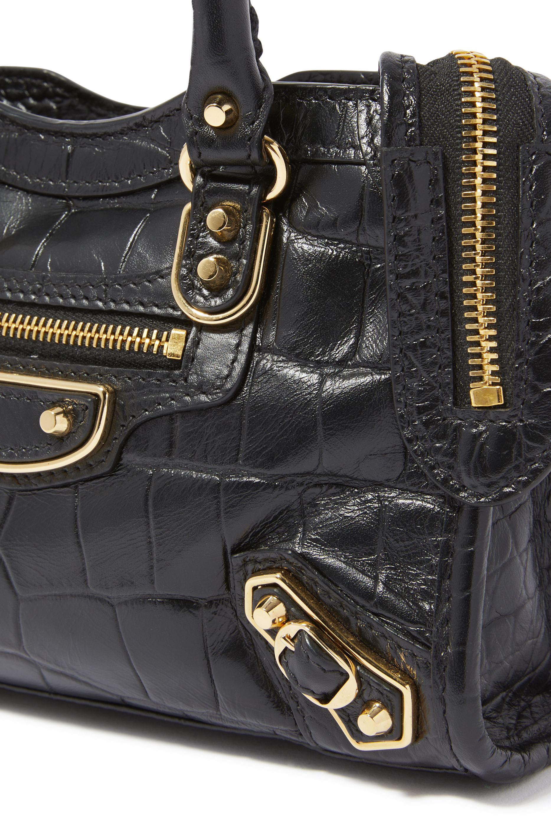 Metallic Edge Nano City Bag