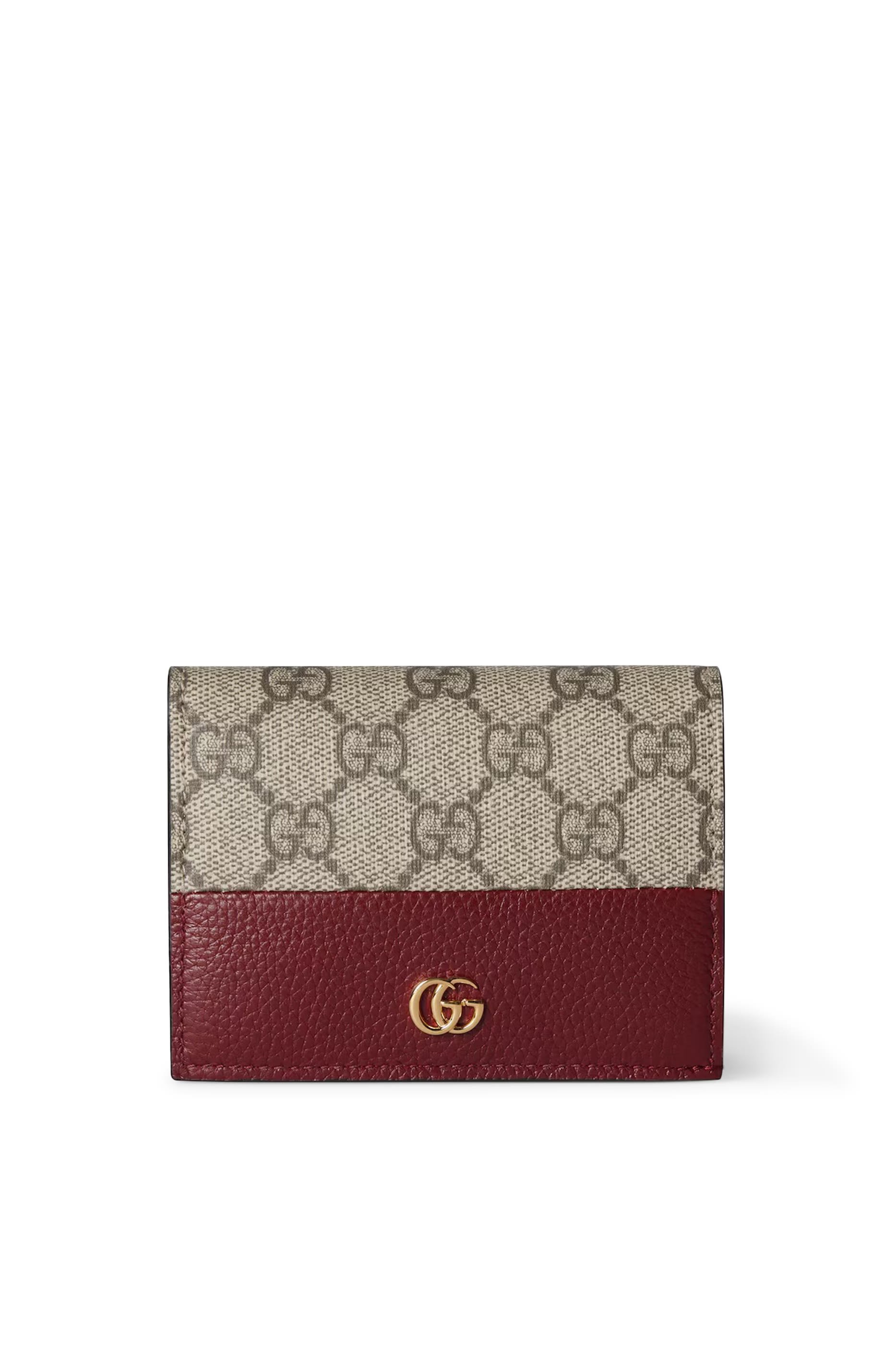 GG Marmont Bi-Color Mini Wallet
