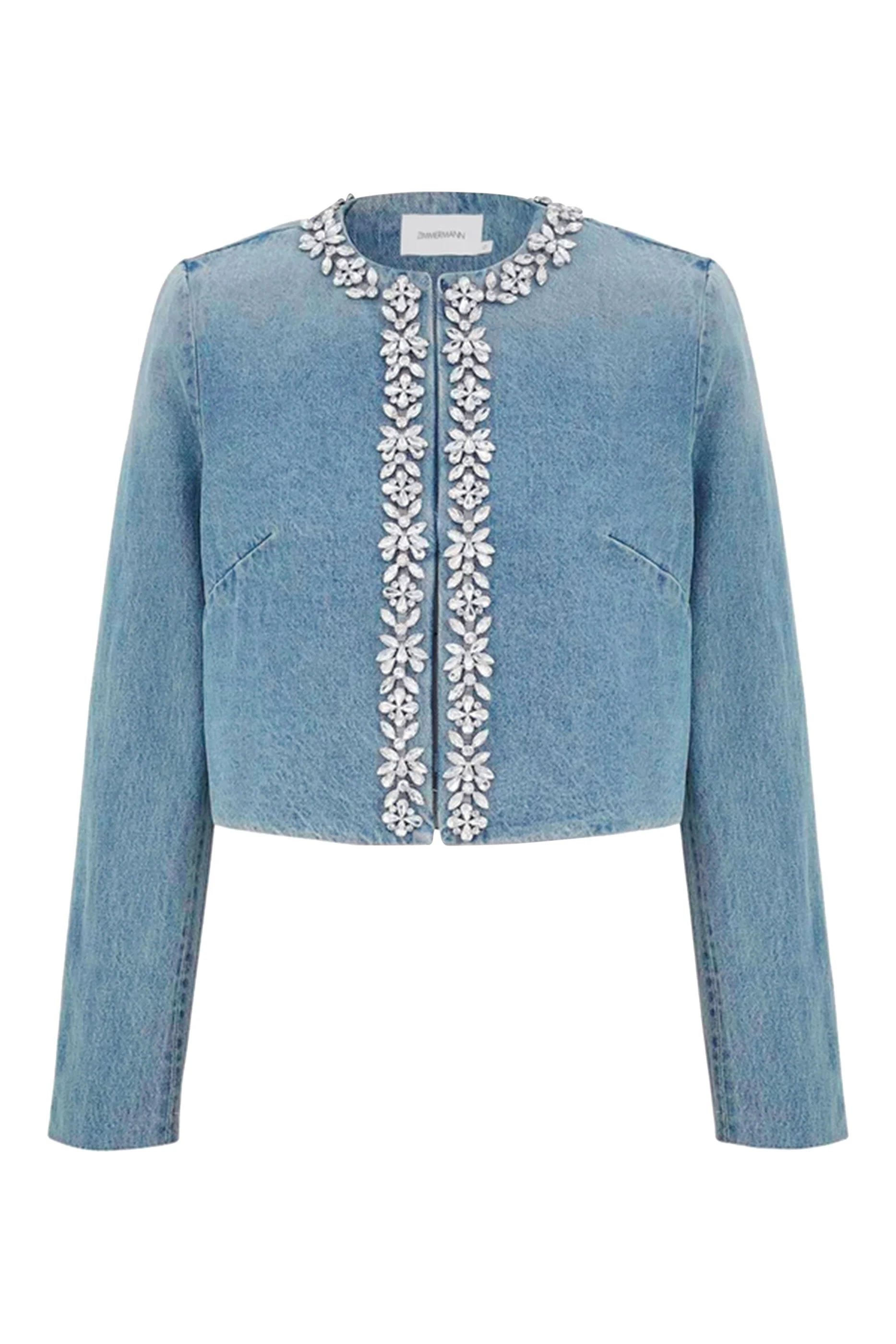 Crush Embellished Denim Jacket