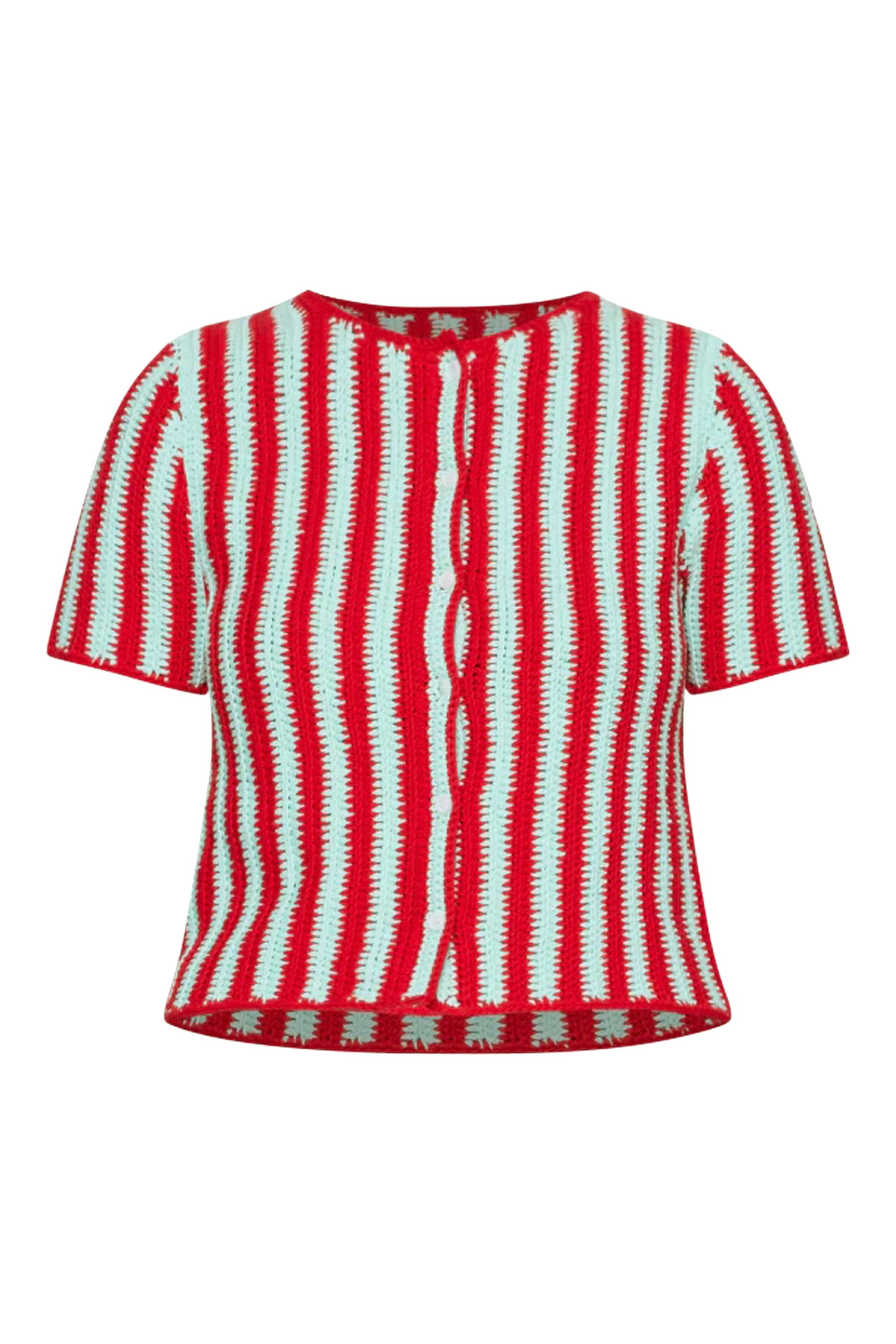 Zig Zag Crochet Shirt