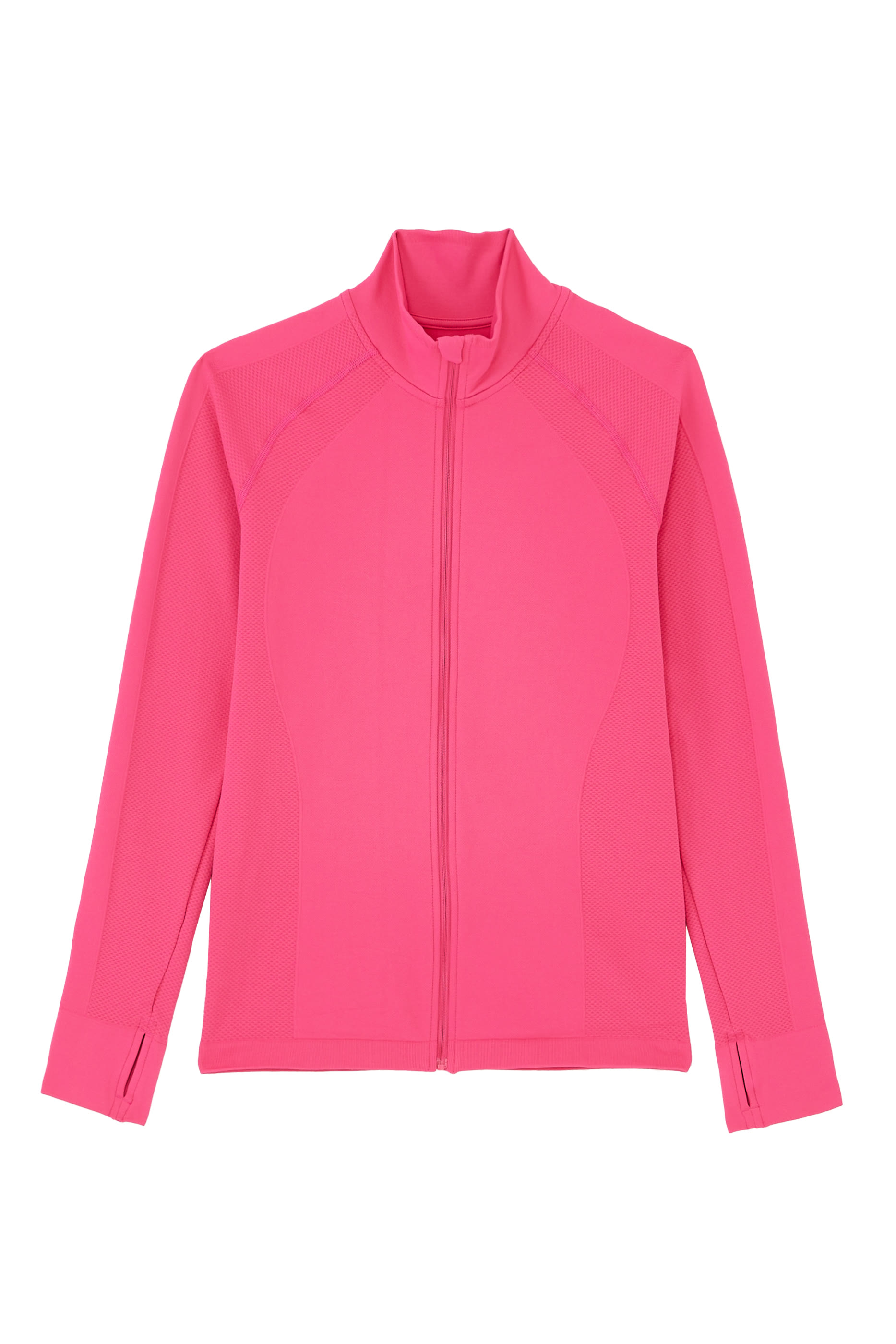 Athlete Doubleweight Seamless Workout Zip Up