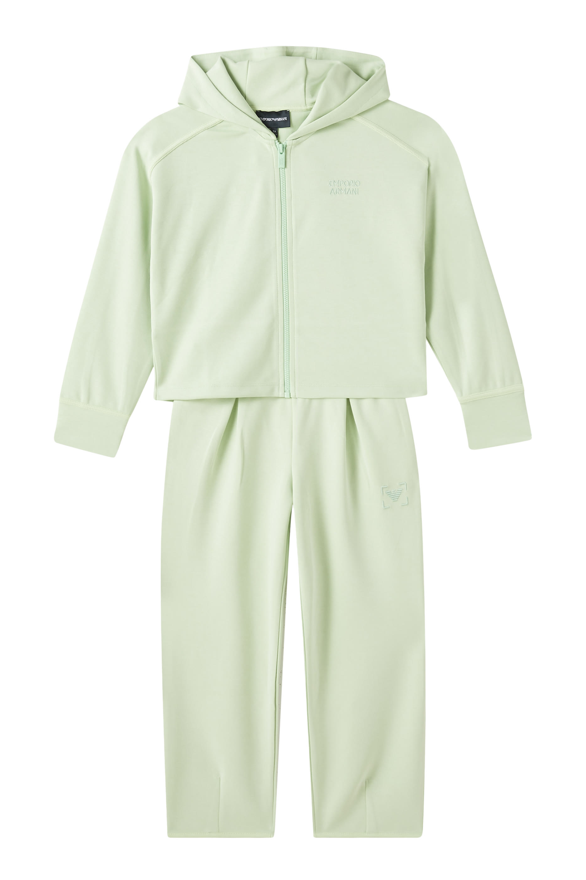 Kids Embroidered Tracksuit Set