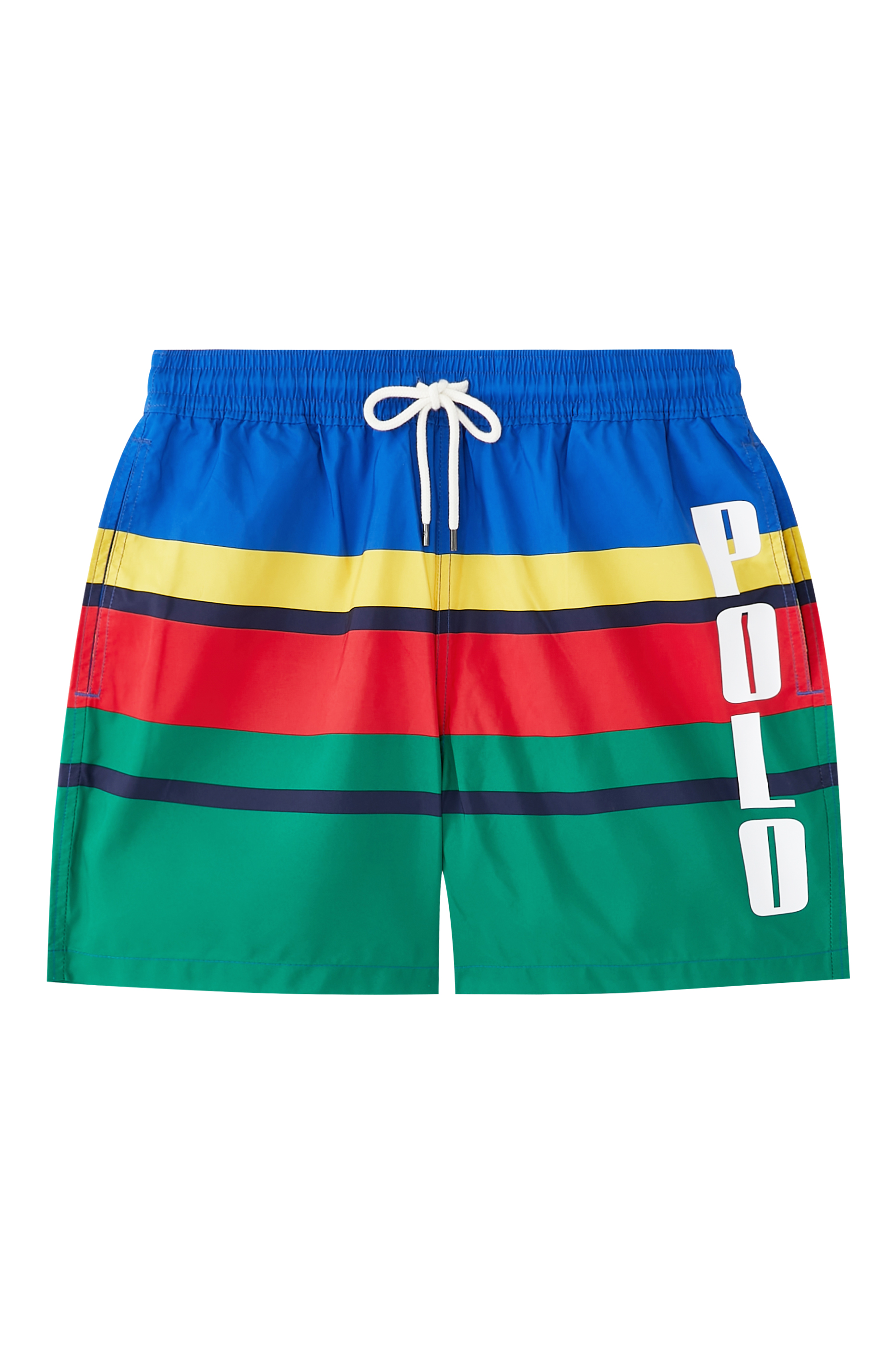 Traveler Striped Swim Shorts