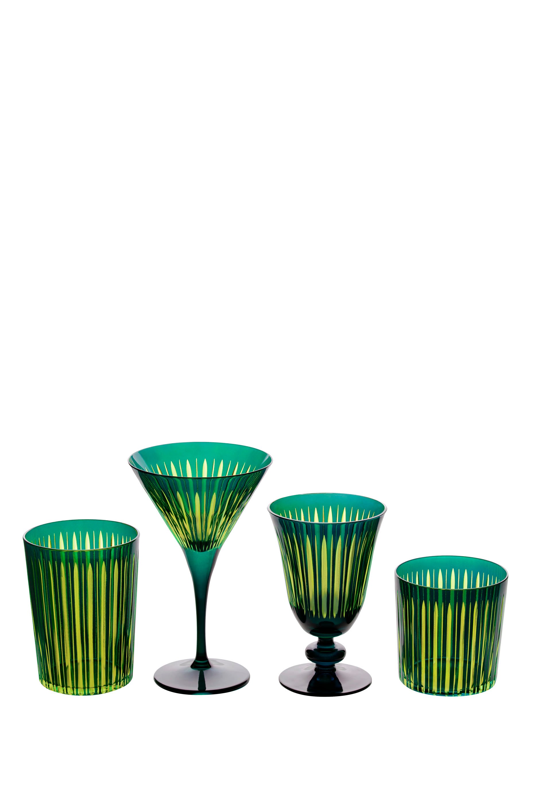 Prism Wine Glass, Set of 4