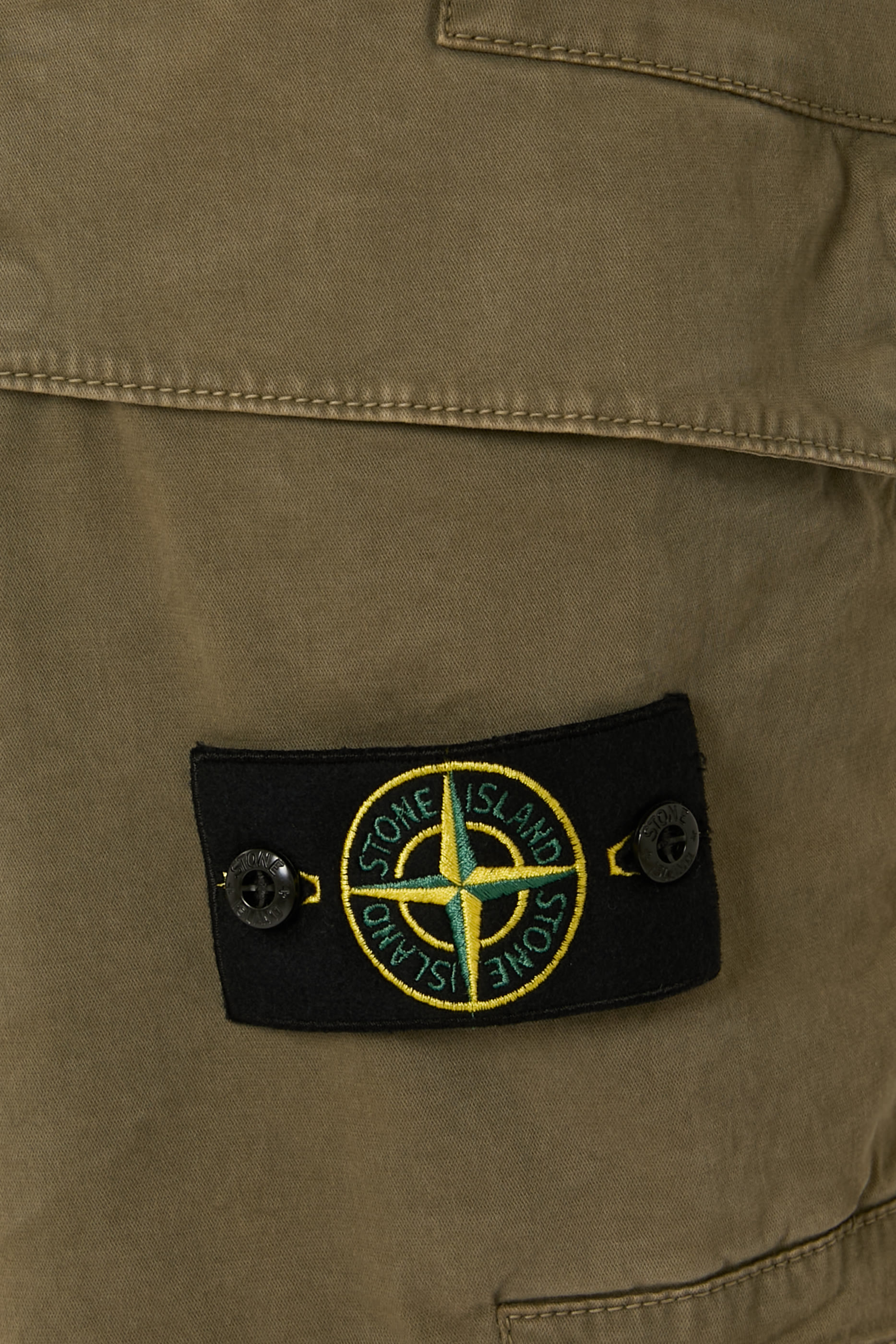 Old Effect Asymmetrical Seams Cargo Shorts