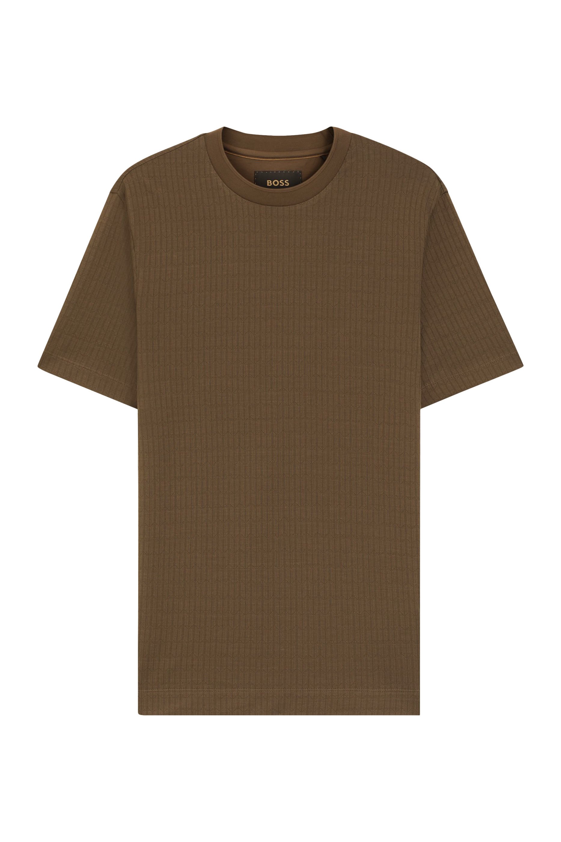 Geometric Jacquard T-Shirt