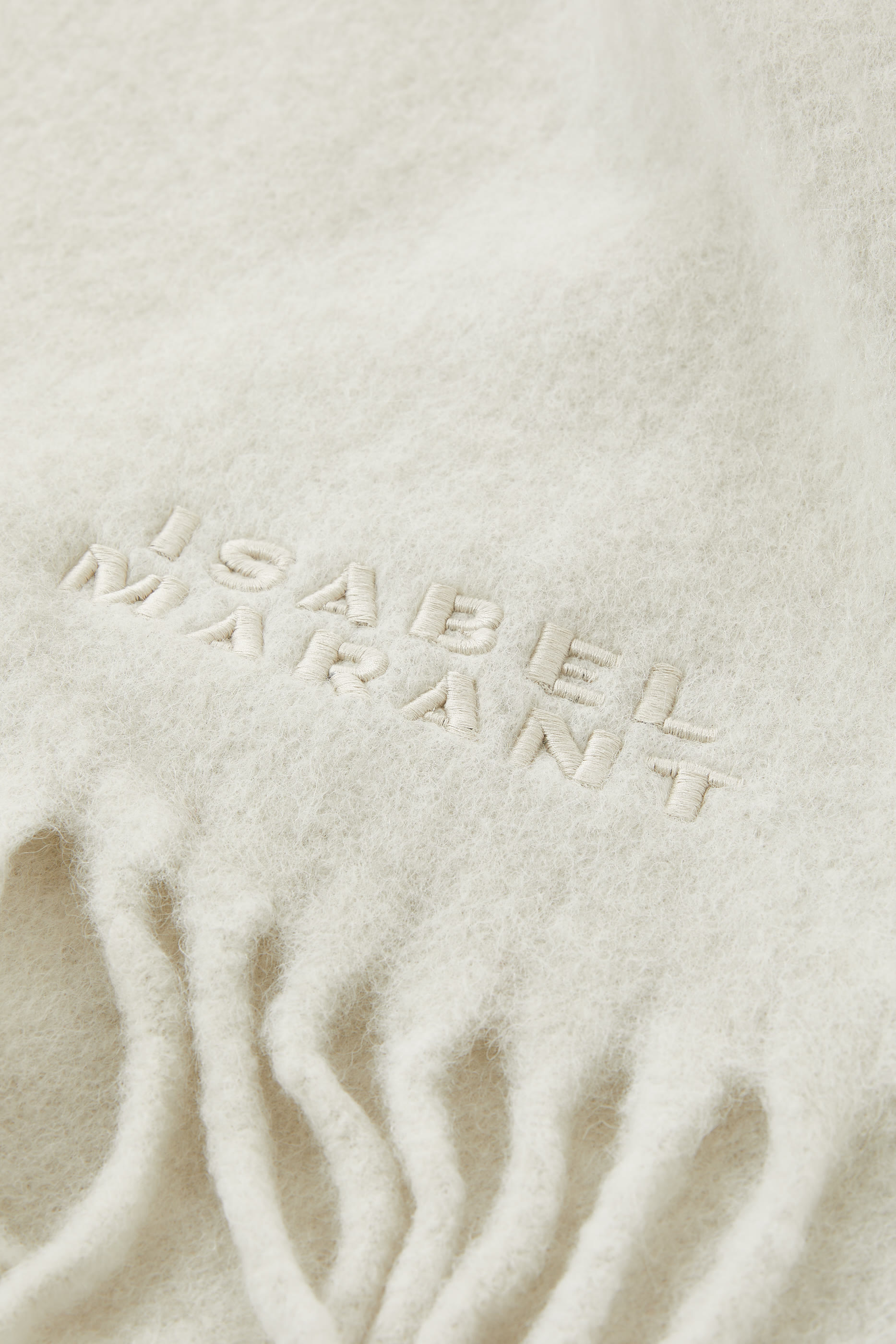 Firny Fringed Embroidered Scarf