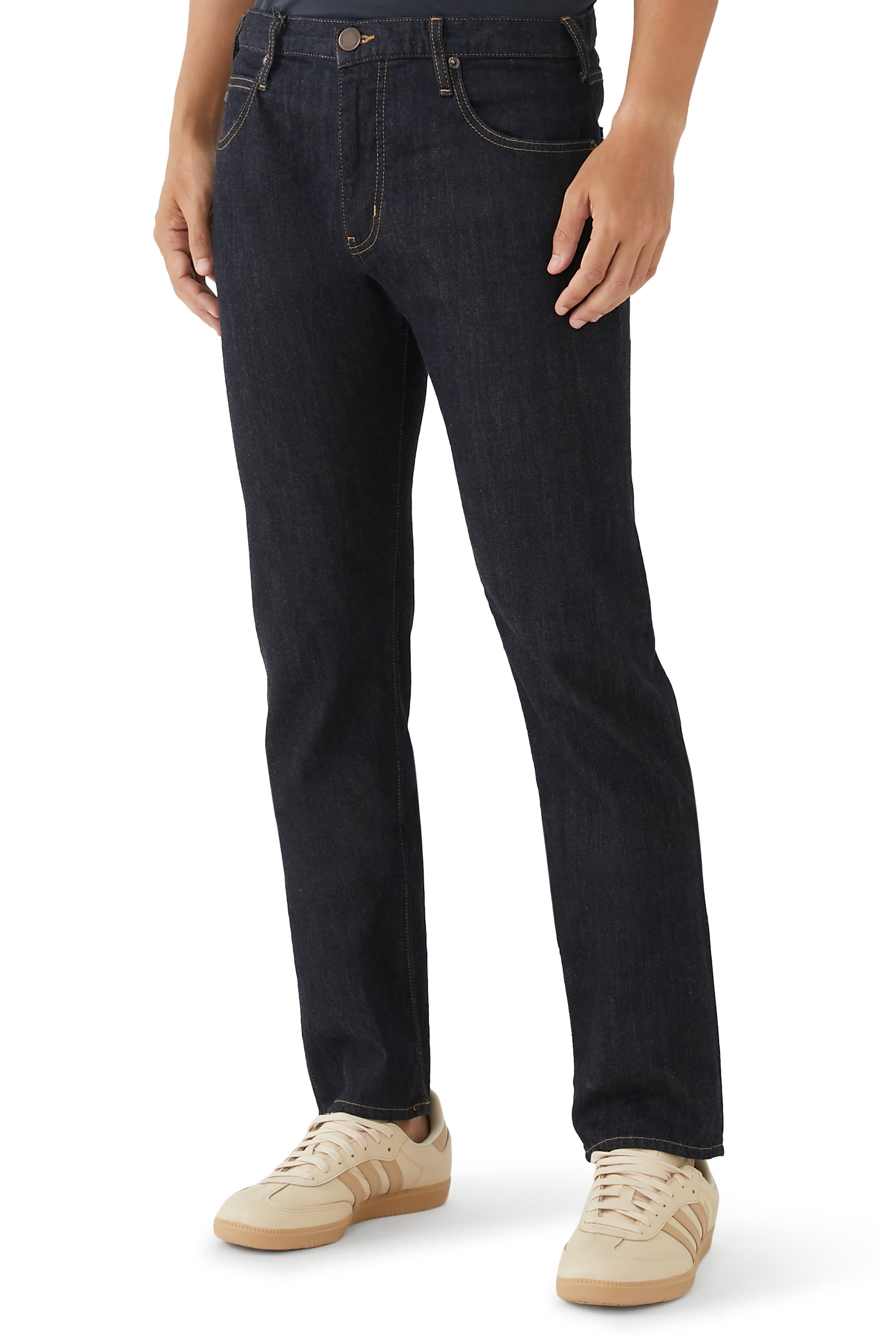 Regular-Fit Stretch Jeans