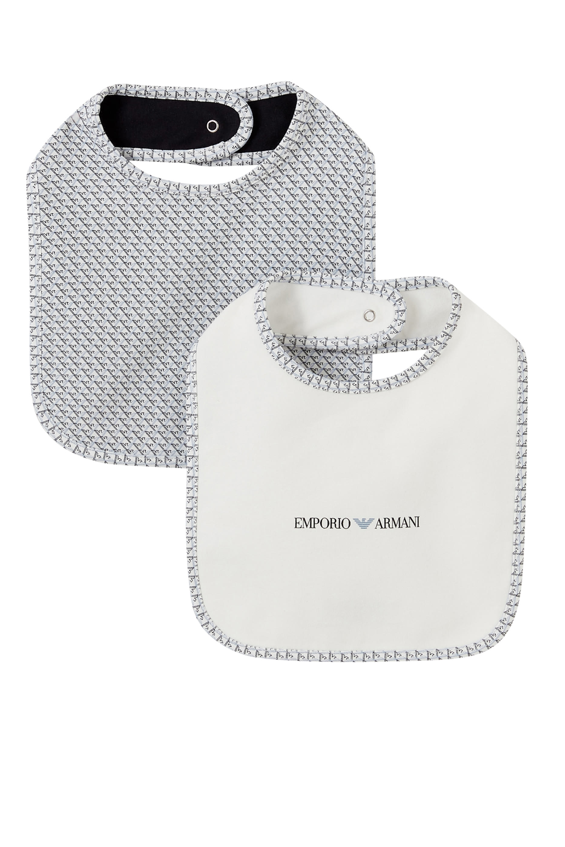 Kids EA Micro Eagle Logo Bib, Set Of Two